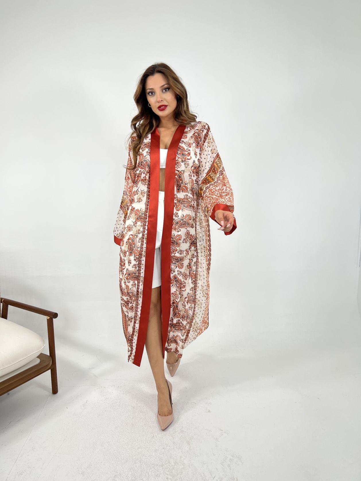 Kimono - Tan - Brand: Fame - Women & Kids, Baby Clothes Wholesale - TheBS Women