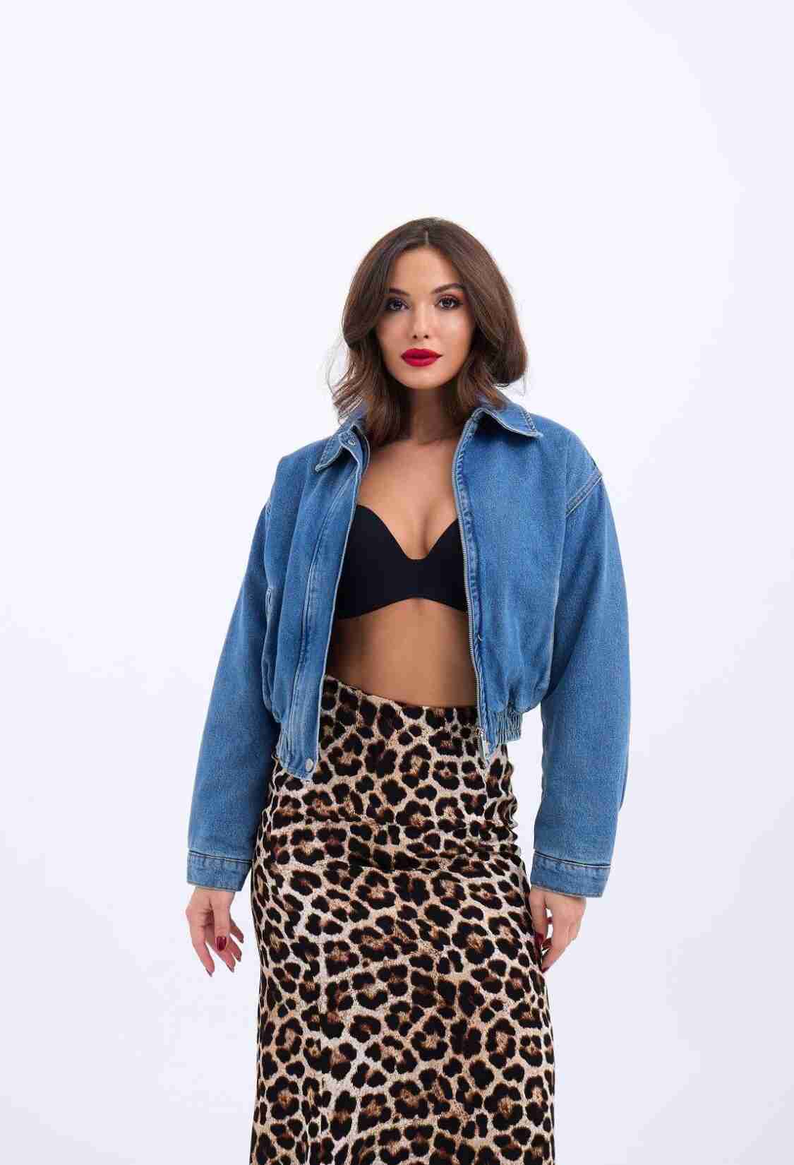 Denim Jacket - Blue - Brand: Fame - Women & Kids, Baby Clothes Wholesale - TheBS Women