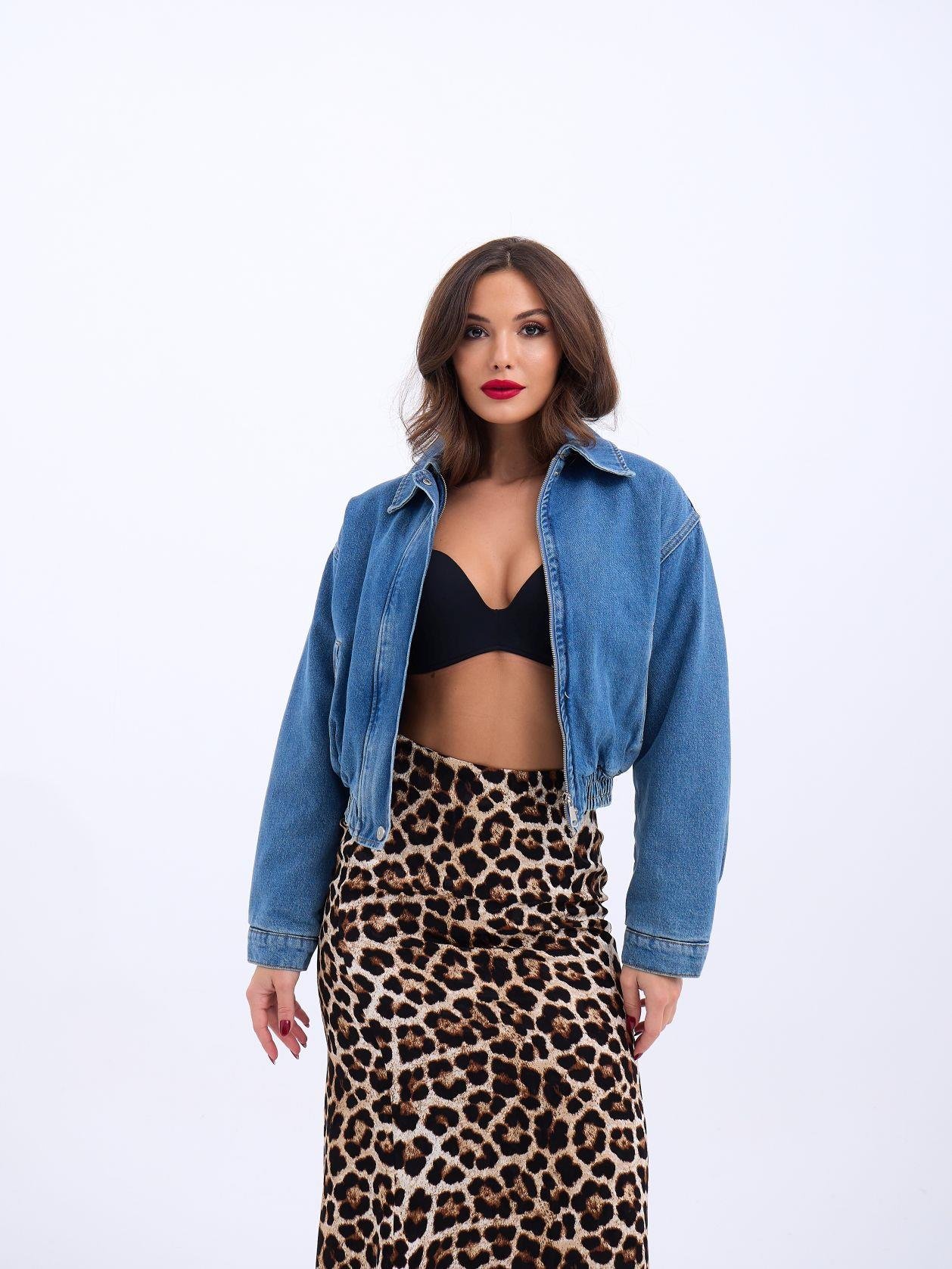 Denim Jacket - Blue - Brand: Fame - Women & Kids, Baby Clothes Wholesale - TheBS Women