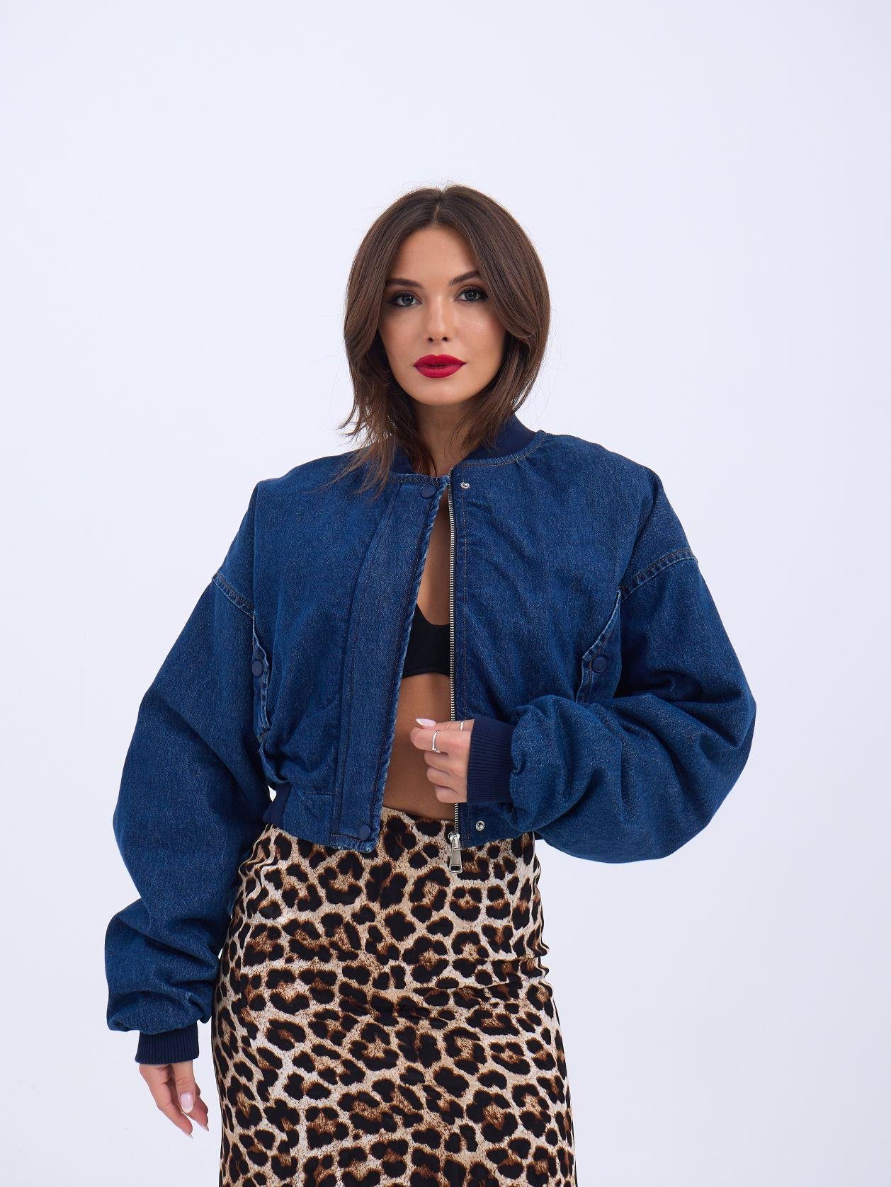 Denim Jacket - Blue - Brand: Fame - Women & Kids, Baby Clothes Wholesale - TheBS Women