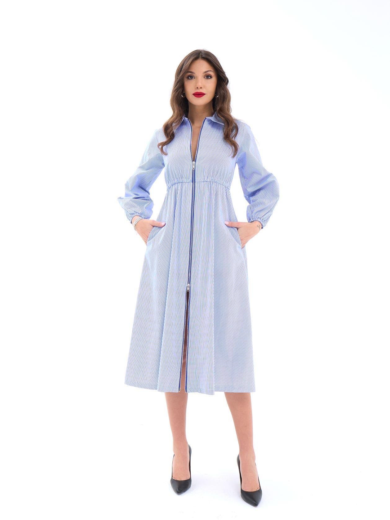 Dress -And White Striped - Brand: Fame - Women & Kids, Baby Clothes Wholesale - TheBS Women