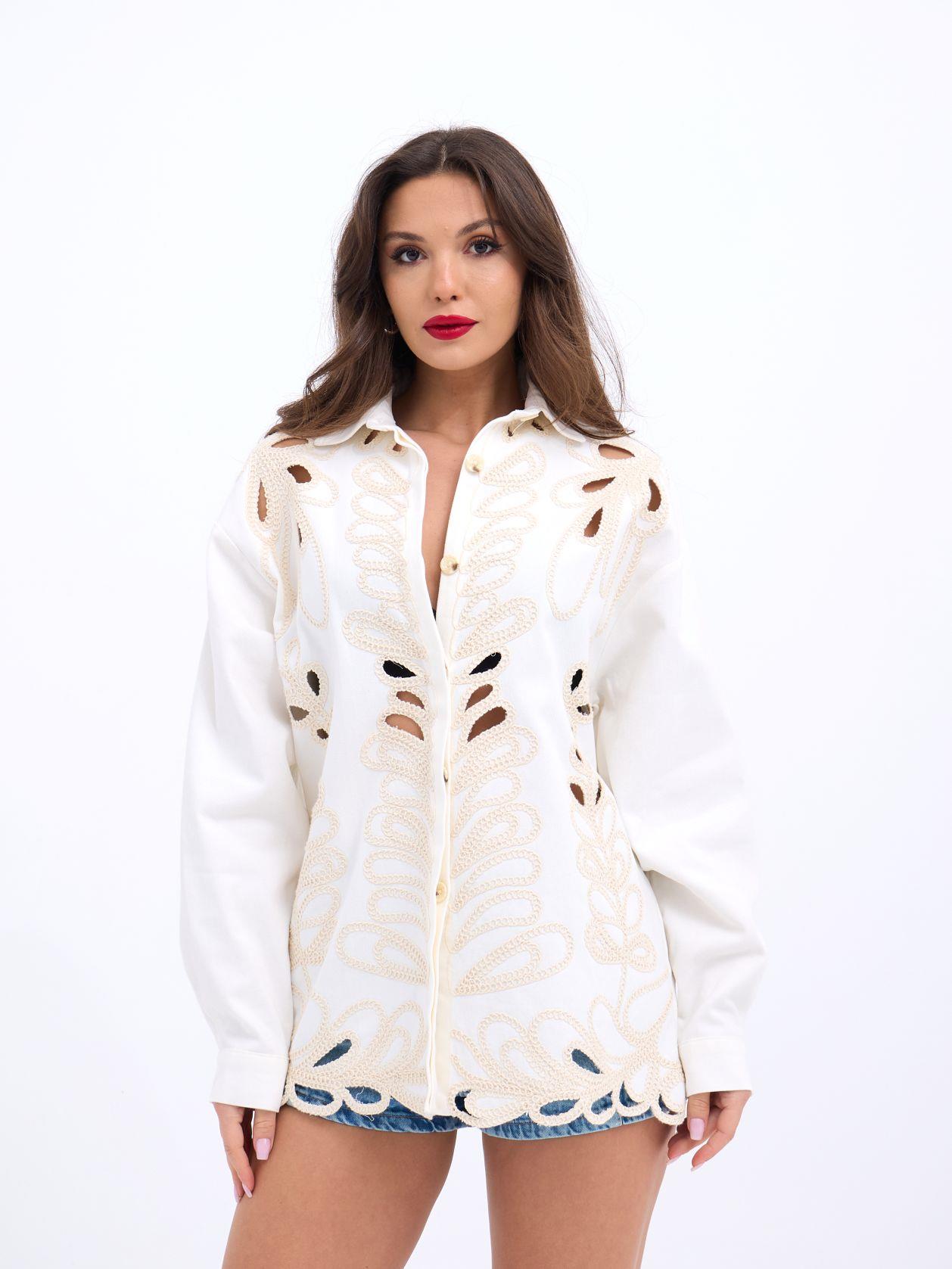 Shirt - White - Brand: Fame - Women & Kids, Baby Clothes Wholesale - TheBS Women