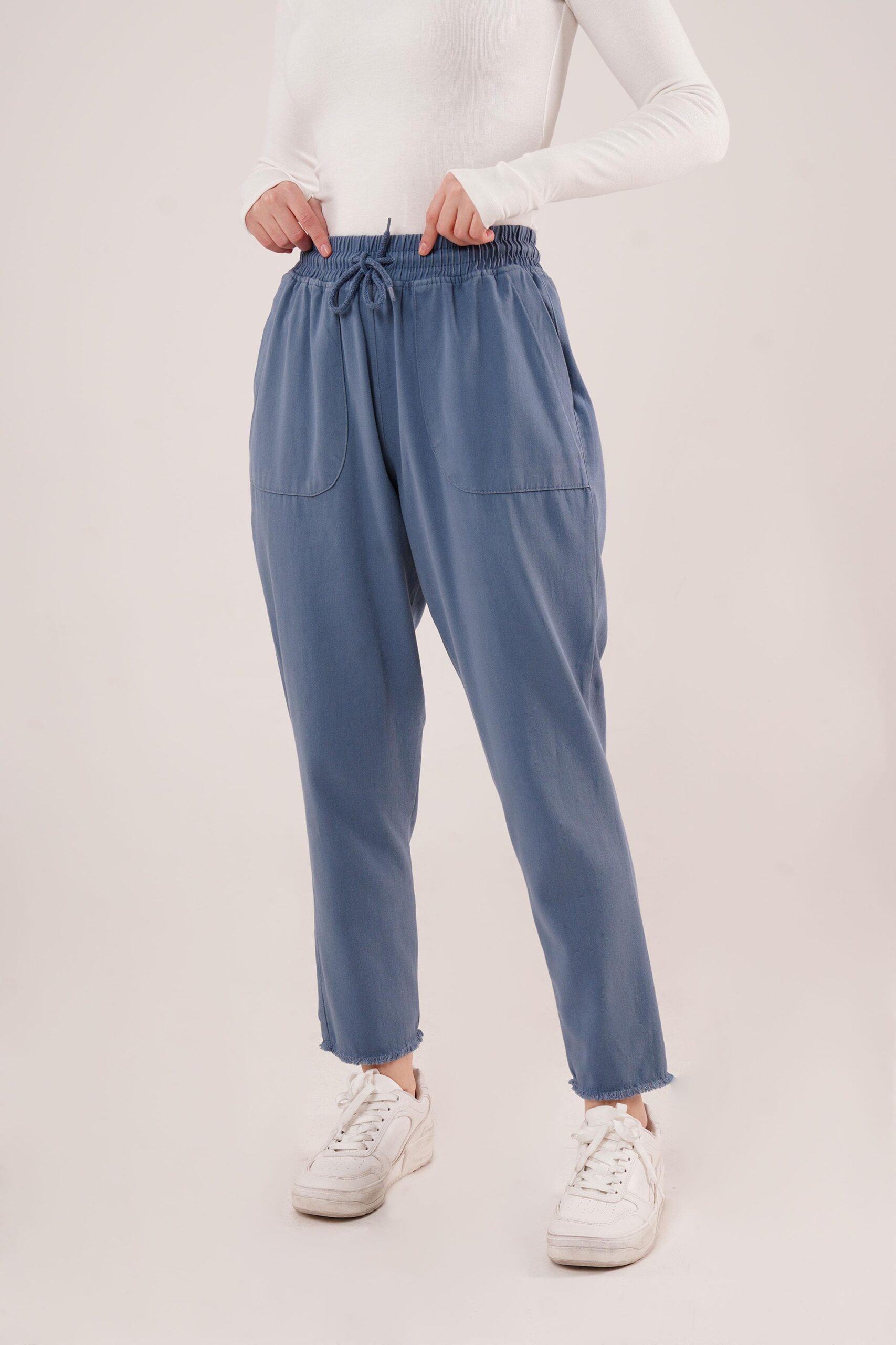 WholesalePants With Drawstring Detailed Pockets – Brand: Lustrin – Women & Kids, Baby Clothes Wholesale – TheBS Women