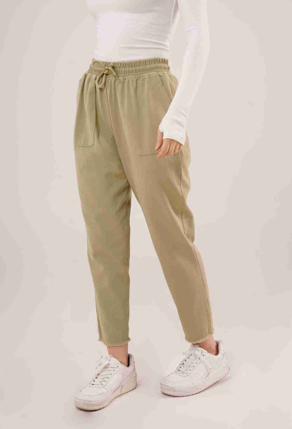 WholesalePants With Drawstring Detailed Pockets - Brand: Lustrin - Women & Kids, Baby Clothes Wholesale - TheBS Women