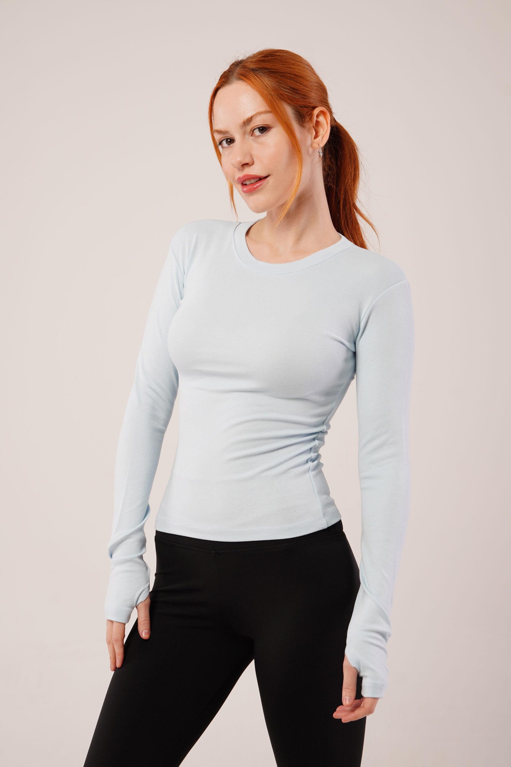 Long Sleeve Basic BabyWholesale Blouse - Brand: Lustrin - Women & Kids, Baby Clothes Wholesale - TheBS Women