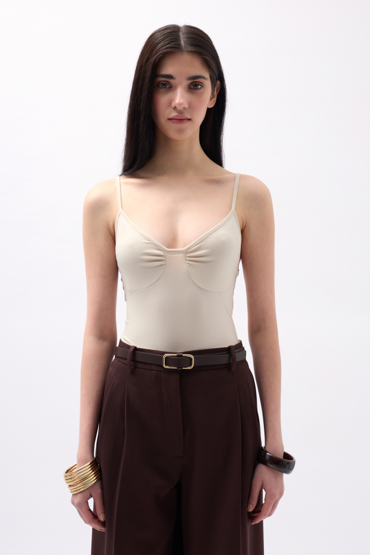 Front Drawstring Bodysuit - Brand: Black Fashion - Women & Kids, Baby Clothes Wholesale - TheBS Women