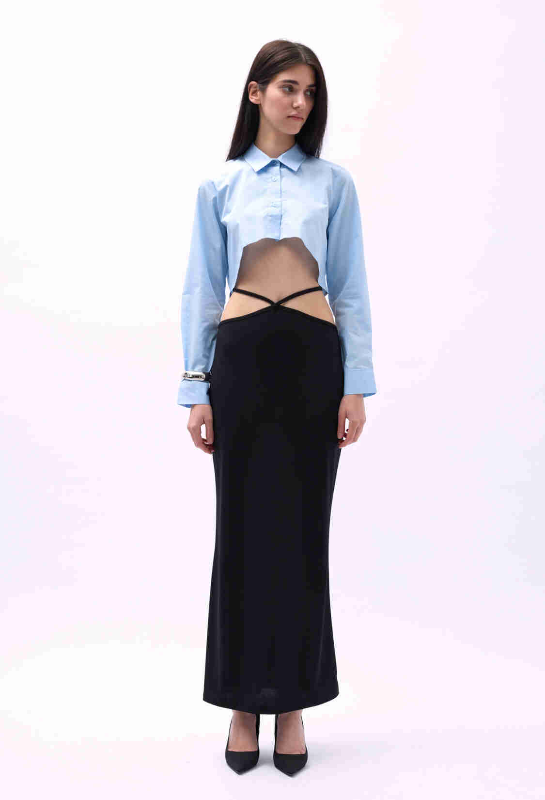 Maxi Skirt With Waist - Black - Brand: Black Fashion - Women & Kids, Baby Clothes Wholesale - TheBS Women