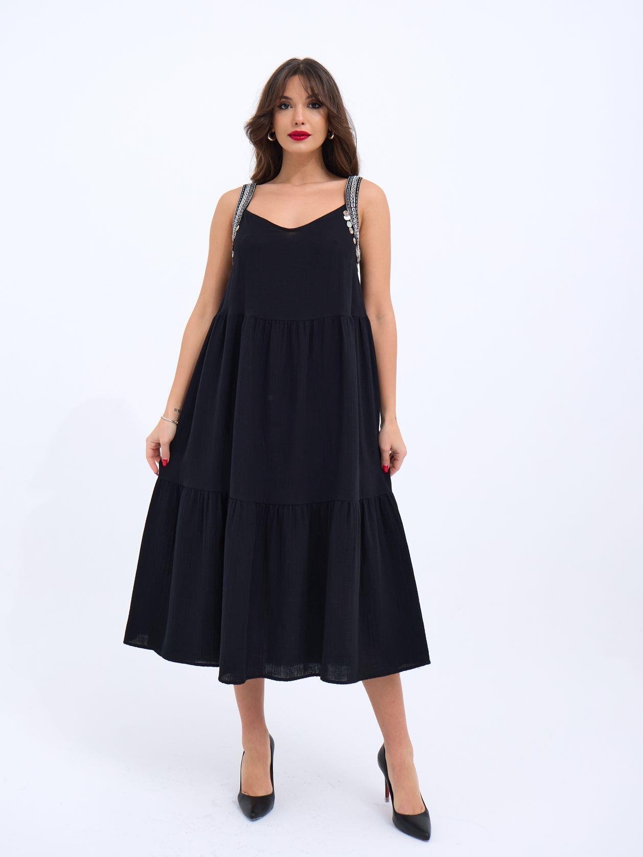 Dress - Black - Brand: Fame - Women & Kids, Baby Clothes Wholesale - TheBS Women