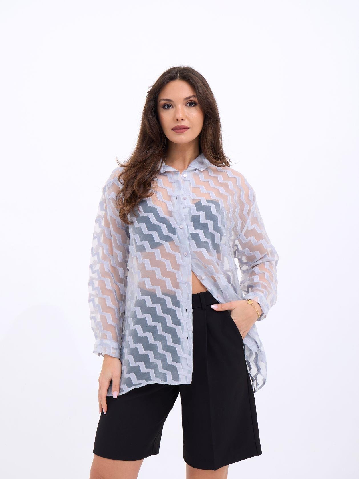Shirt - Gray - Brand: Fame - Women & Kids, Baby Clothes Wholesale - TheBS Women