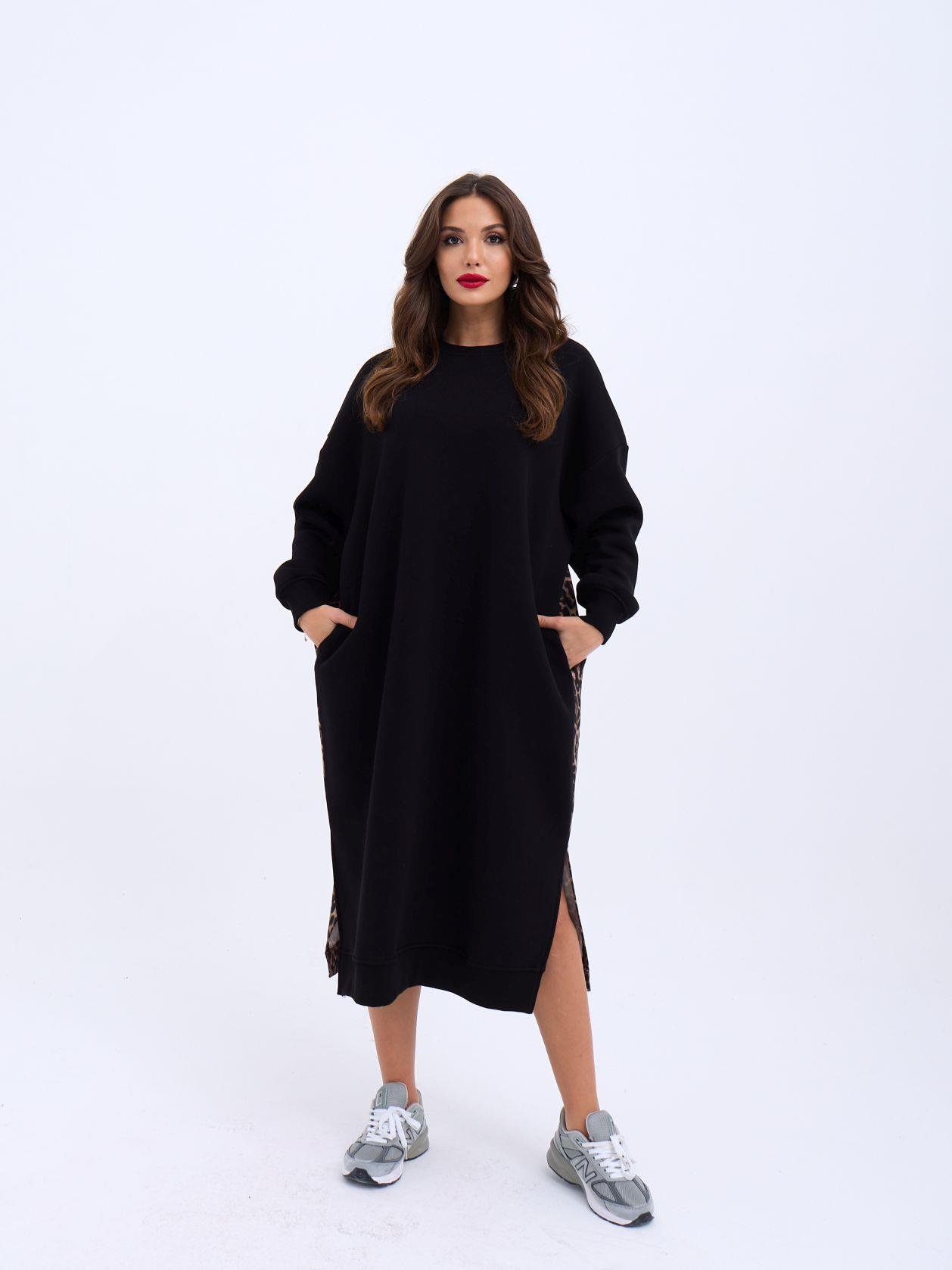 Long Sweat Dress - Brand: Fame - Women & Kids, Baby Clothes Wholesale - TheBS Women