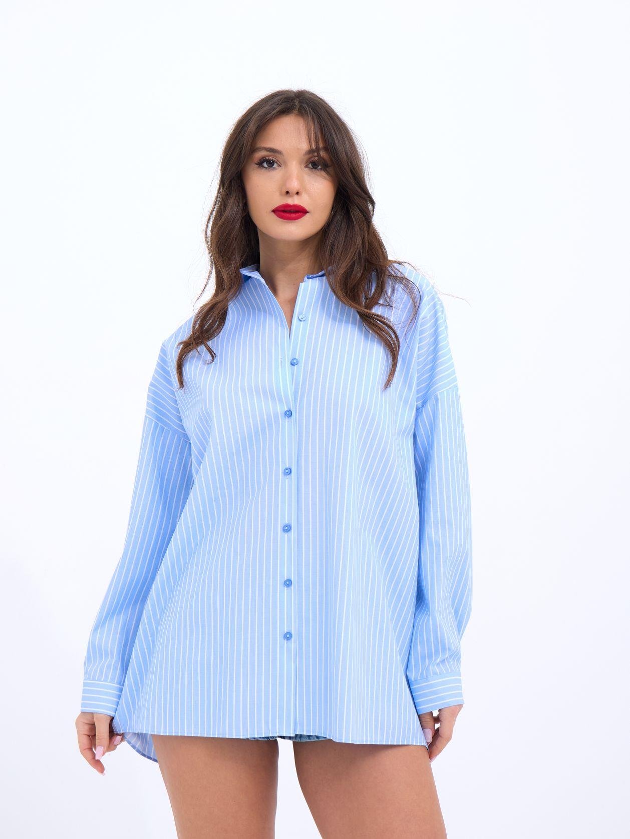 Striped Shirt - Brand: Fame - Women & Kids, Baby Clothes Wholesale - TheBS Women