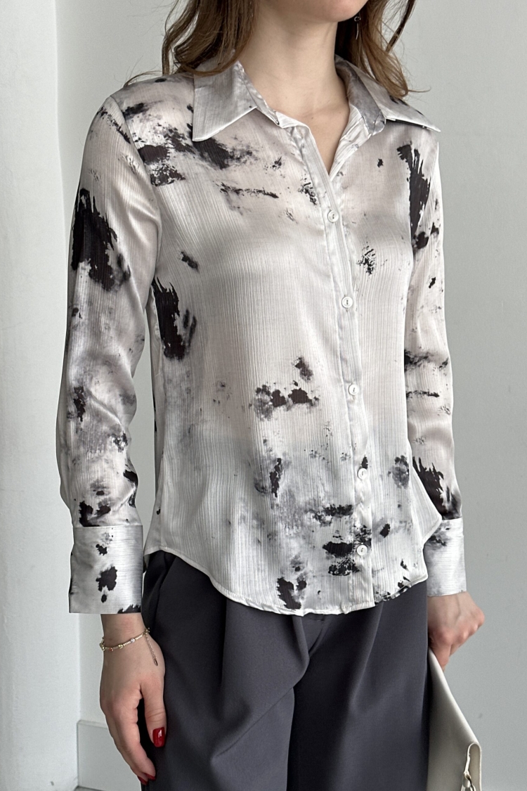 Space Pattern Shirt - Brand: My Fashion - Women & Kids, Baby Clothes Wholesale - TheBS Women