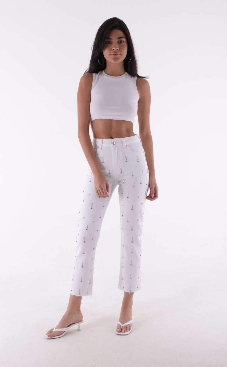 Single Side Drop Mom Fit Jeans - Brand: XLove - Women & Kids, Baby Clothes Wholesale - TheBS Women