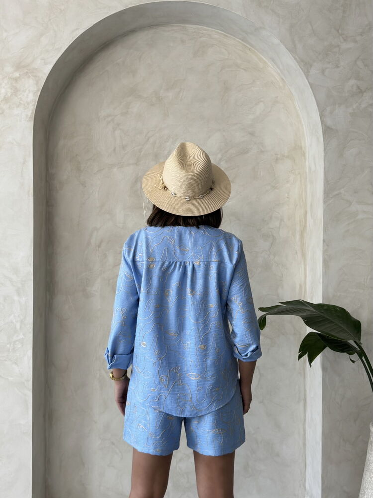 Embroidered Shorts – Light – Brand: Topshow – Women & Kids, Baby Clothes Wholesale – TheBS Women