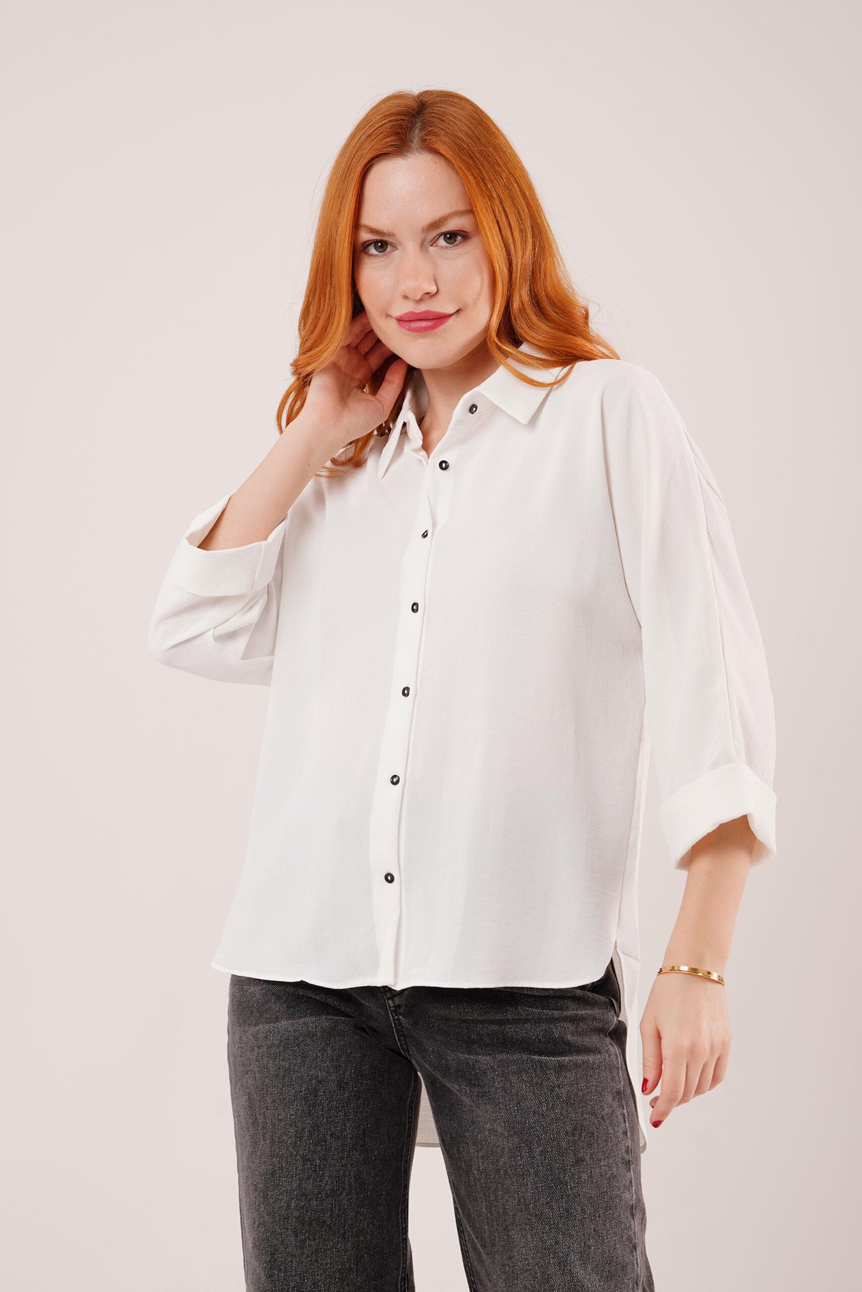 Bat Sleeve Casual Pattern WholesaleShirt – Brand: Lustrin – Women & Kids, Baby Clothes Wholesale – TheBS Women