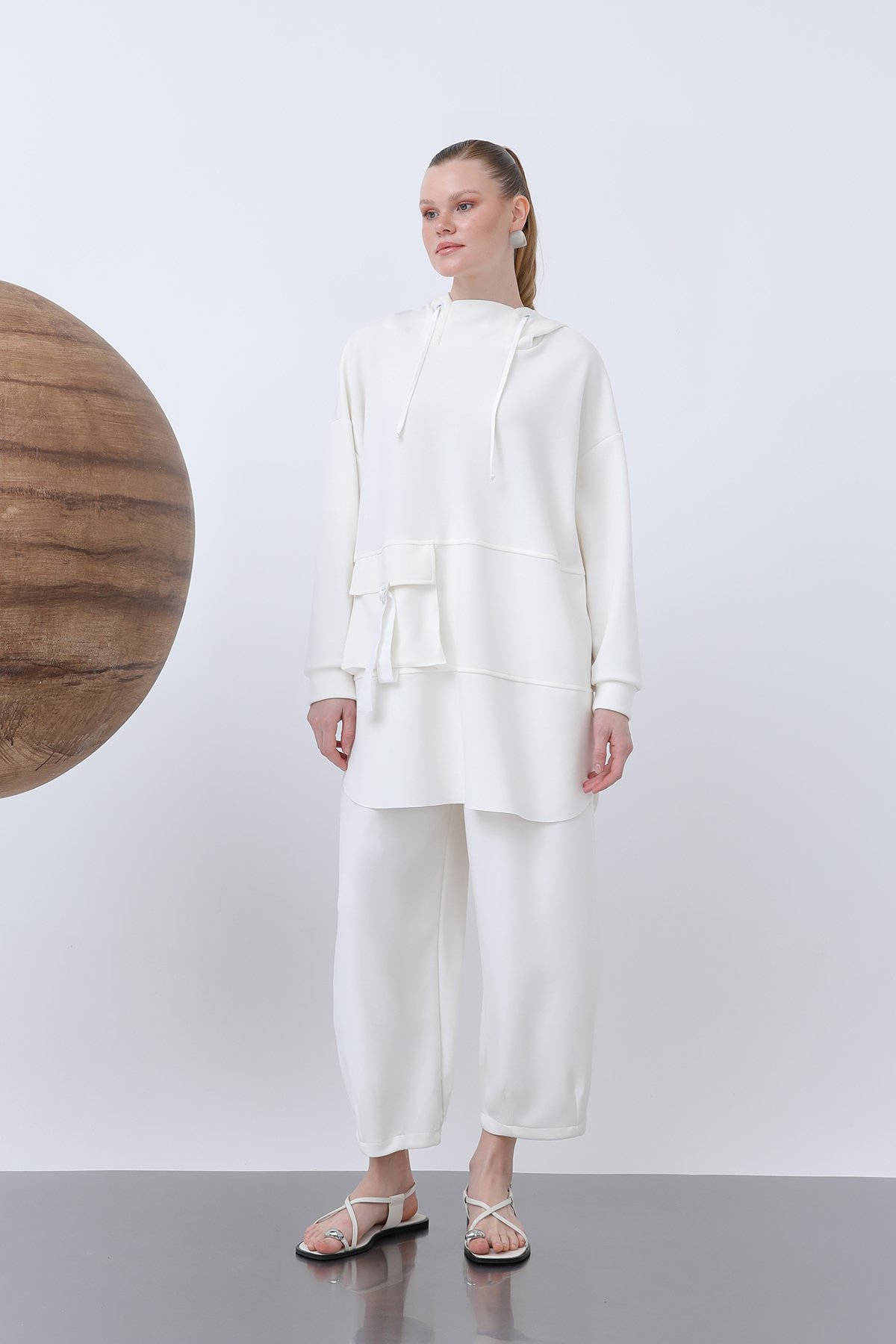 Pocket Detailed Double Set - Brand: Puane - Women & Kids, Baby Clothes Wholesale - TheBS Women