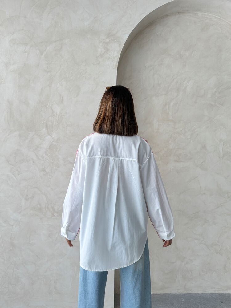 Striped Linen Shirt – Multicolor – Brand: Topshow – Women & Kids, Baby Clothes Wholesale – TheBS Women