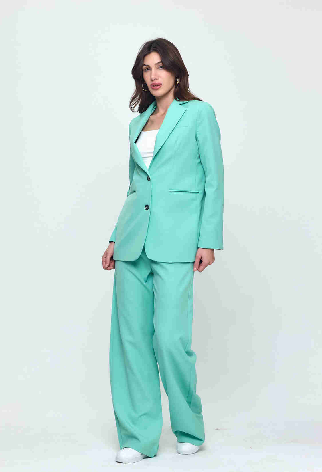 Nob Mint Green Oversize Jacket Pants Set - Brand: Evable - Women & Kids, Baby Clothes Wholesale - TheBS Women