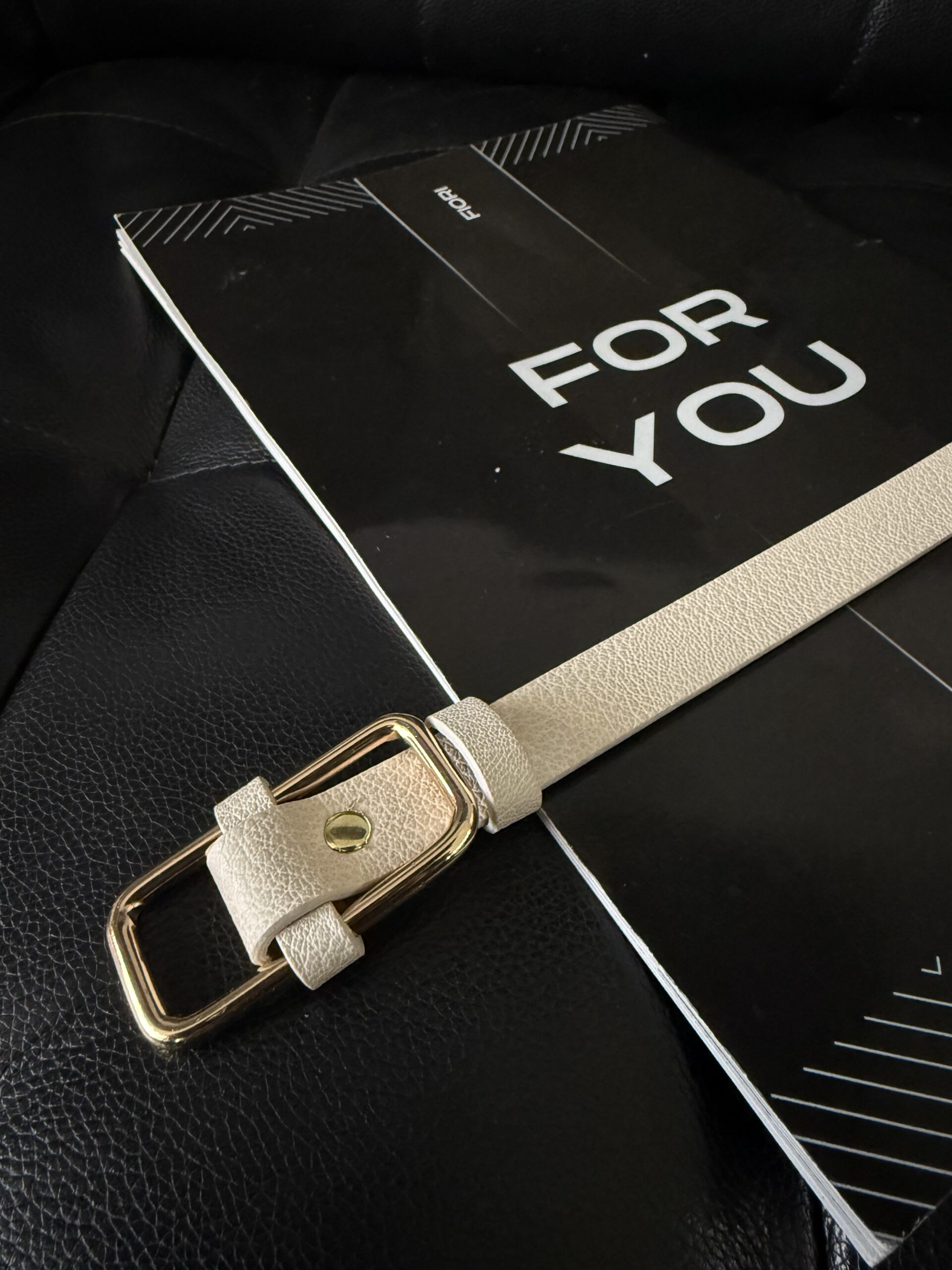 Women's Belt With Rectangle Buckle - Brand: Fiori - Women & Kids, Baby Clothes Wholesale - TheBS Women