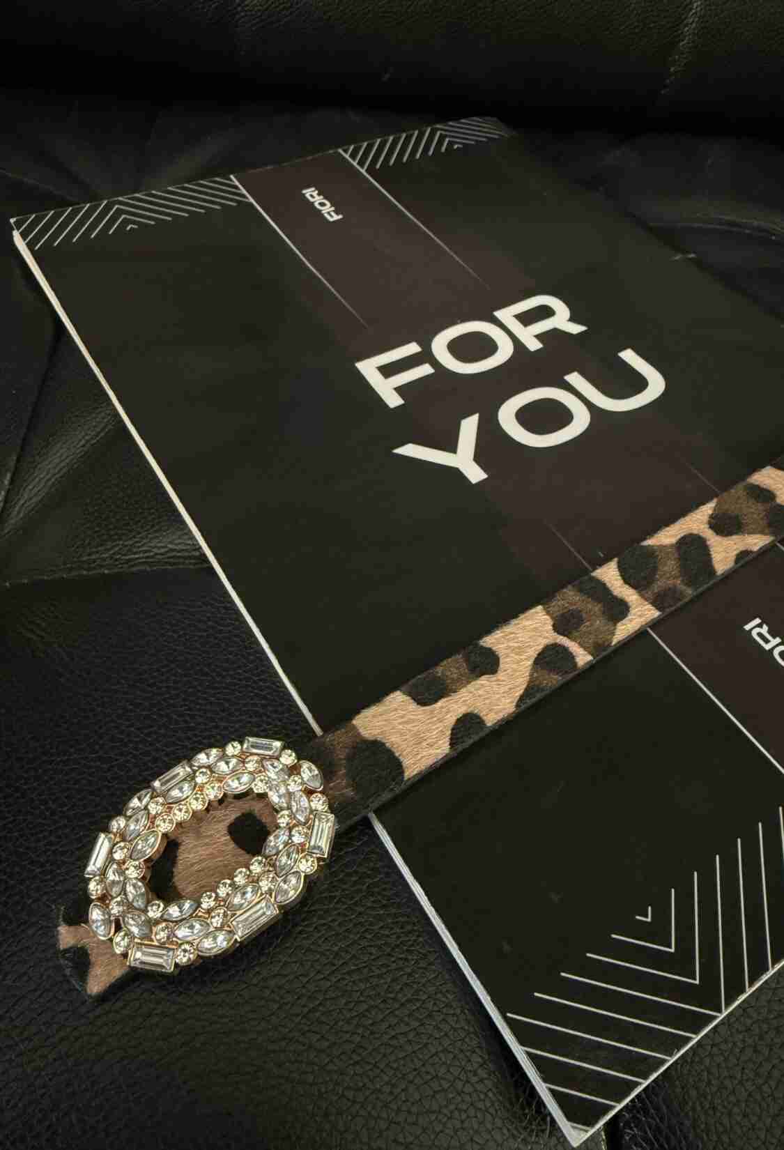 Round Stone Buckle Women's Belt - Brand: Fiori - Women & Kids, Baby Clothes Wholesale - TheBS Women