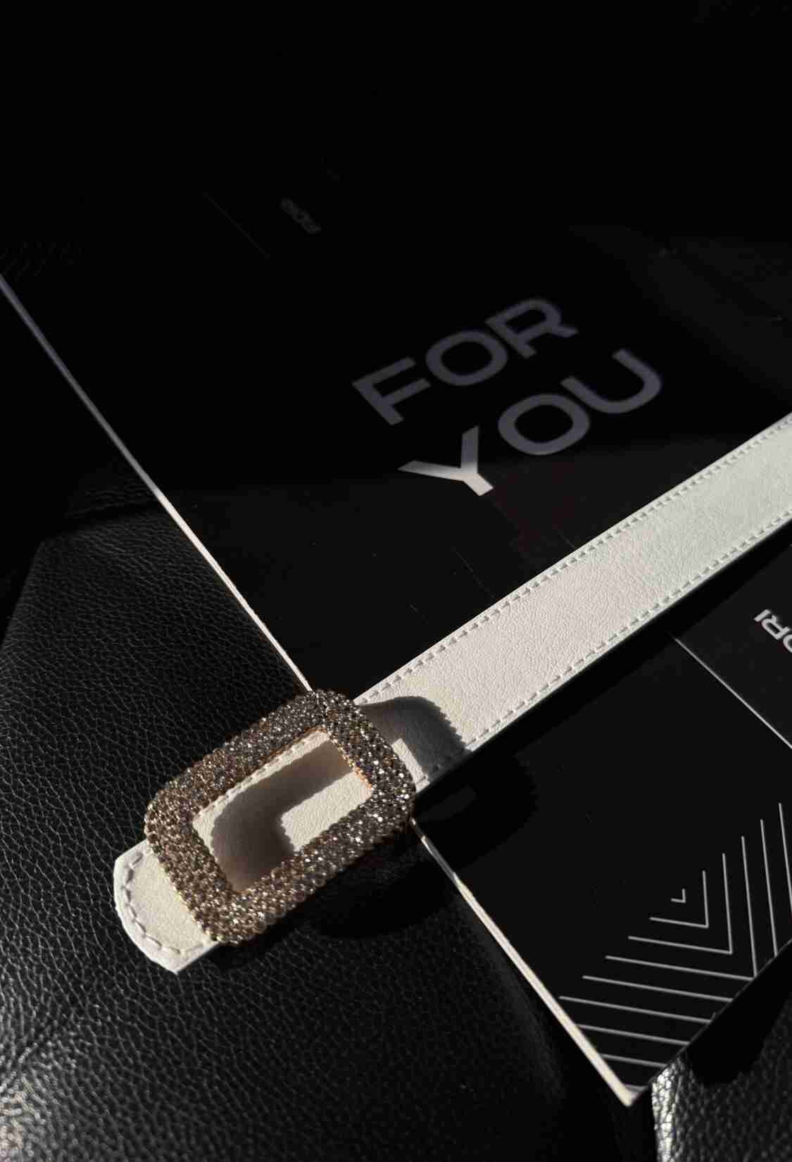 Women's Belt With Square Buckle - Brand: Fiori - Women & Kids, Baby Clothes Wholesale - TheBS Women