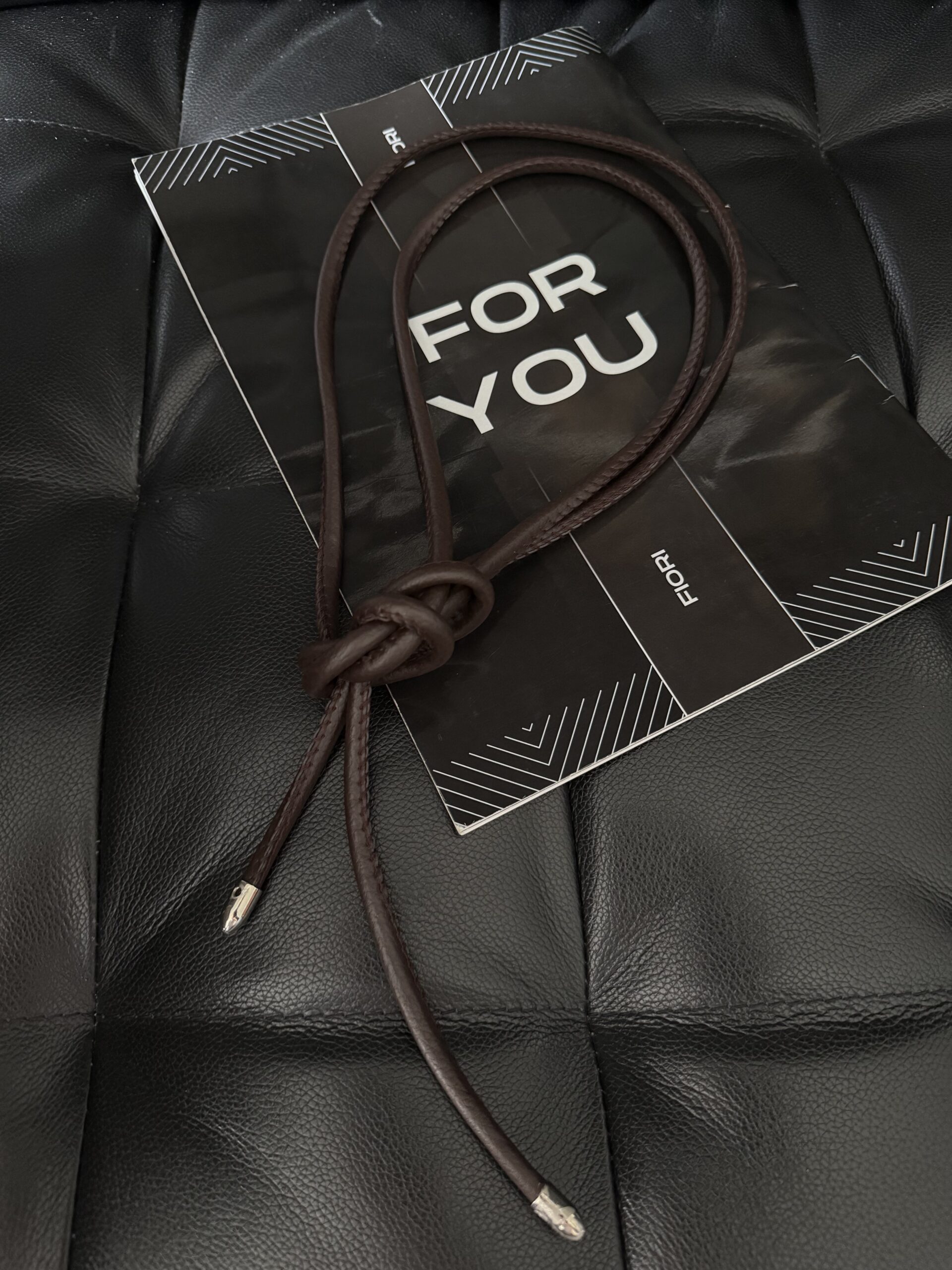 Knot Detailed Cord Belt - Brand: Fiori - Women & Kids, Baby Clothes Wholesale - TheBS Women