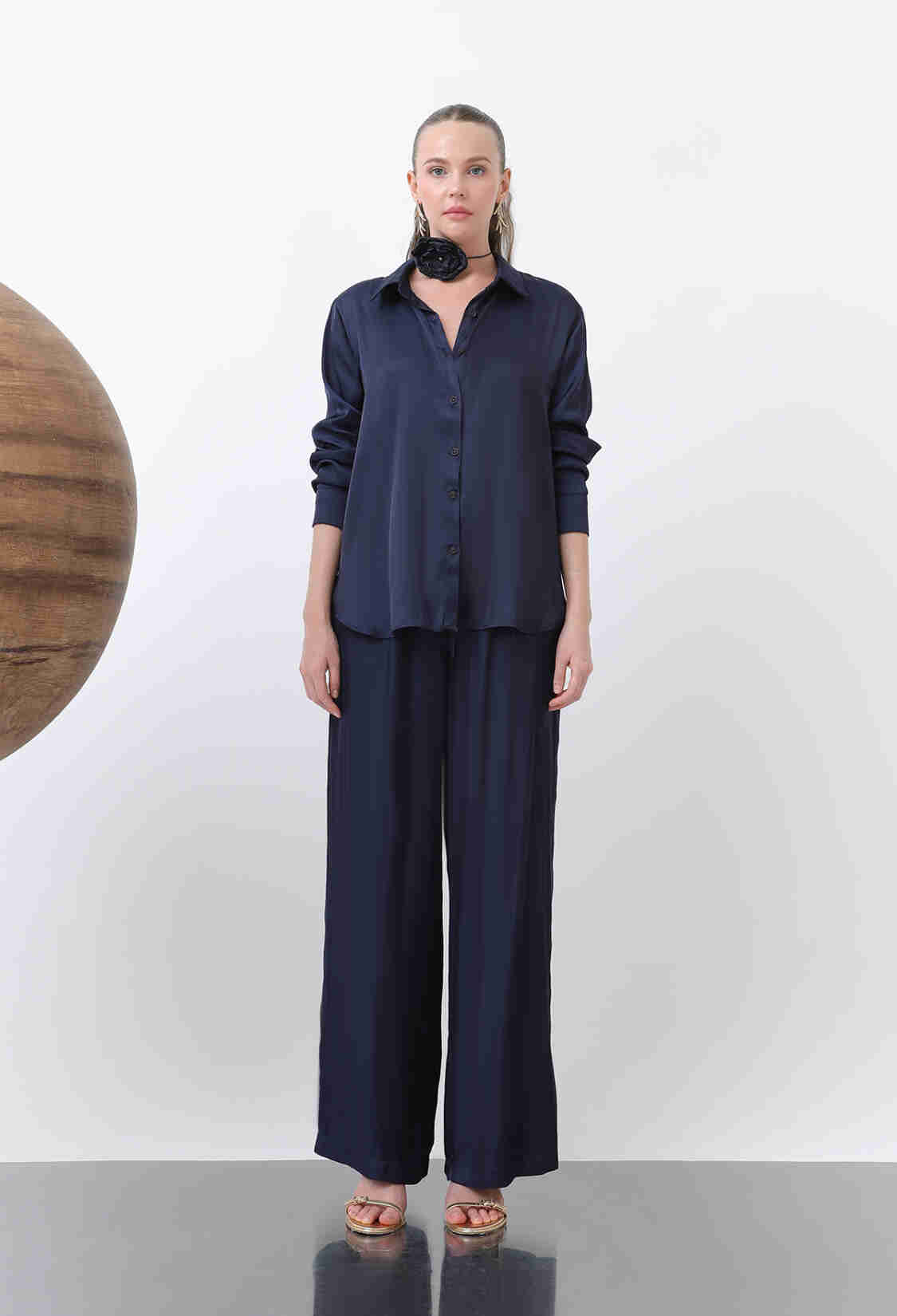 Women's Satin Shirt - Brand: SOUL - Women & Kids, Baby Clothes Wholesale - TheBS Women