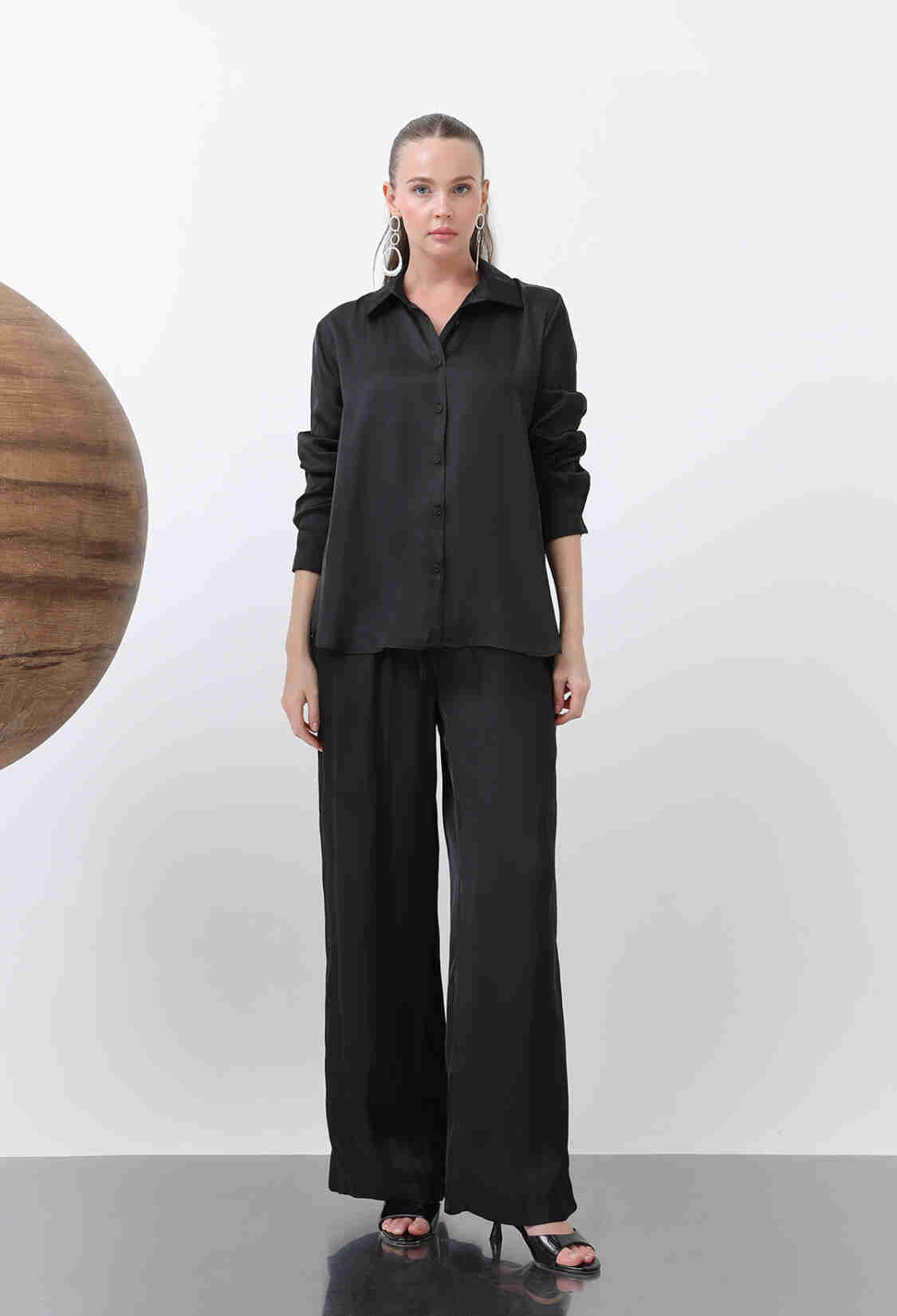 Women's Satin Shirt - Brand: SOUL - Women & Kids, Baby Clothes Wholesale - TheBS Women