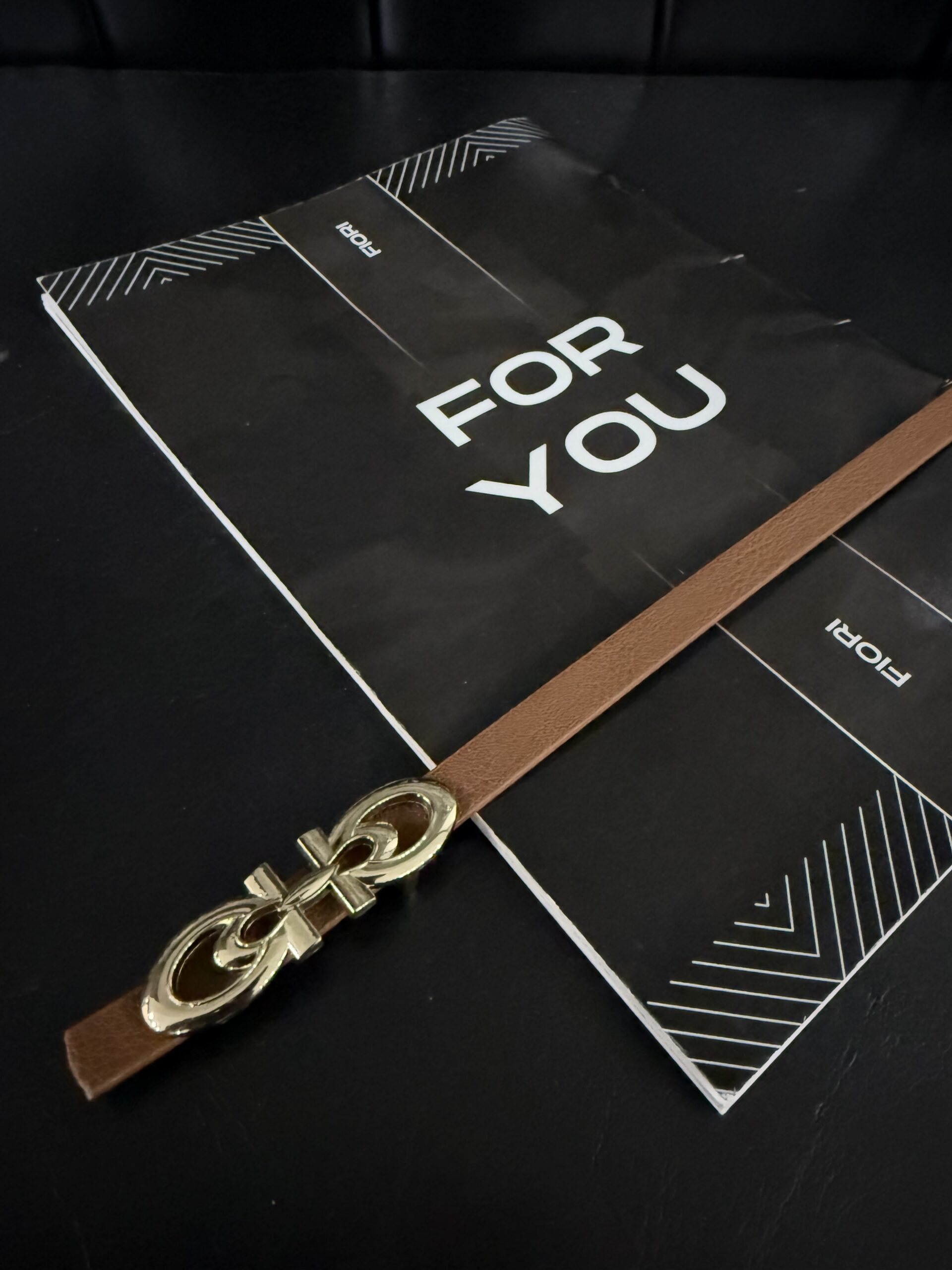 Women's Belt With Design Buckle - Brand: Fiori - Women & Kids, Baby Clothes Wholesale - TheBS Women