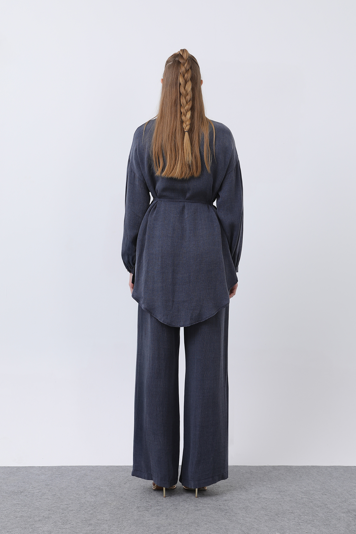 Judge Collar And Button Detailed Trouser Suit – Brand: Puane – Women & Kids, Baby Clothes Wholesale – TheBS Women