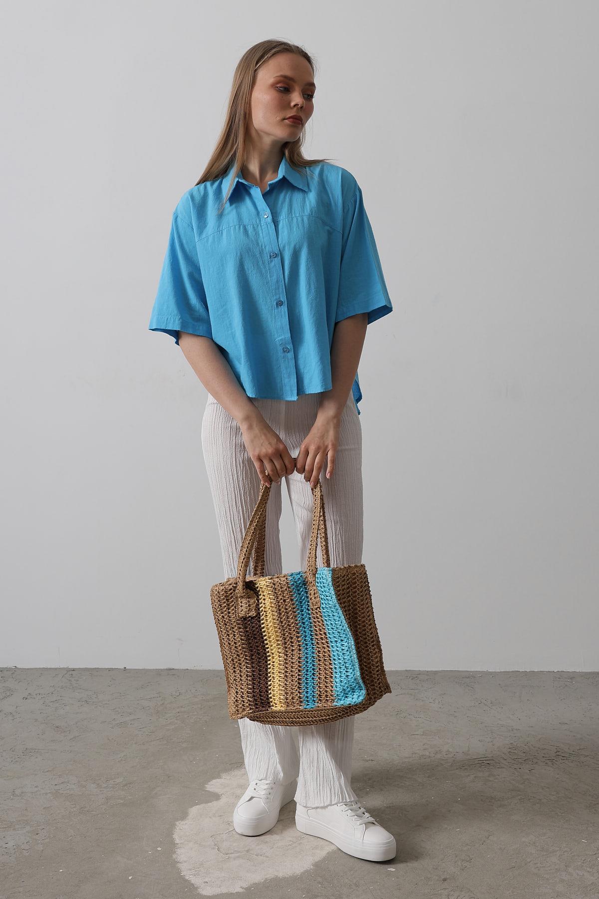 Half Sleeve Shirt - Brand: Reyon - Women & Kids, Baby Clothes Wholesale - TheBS Women