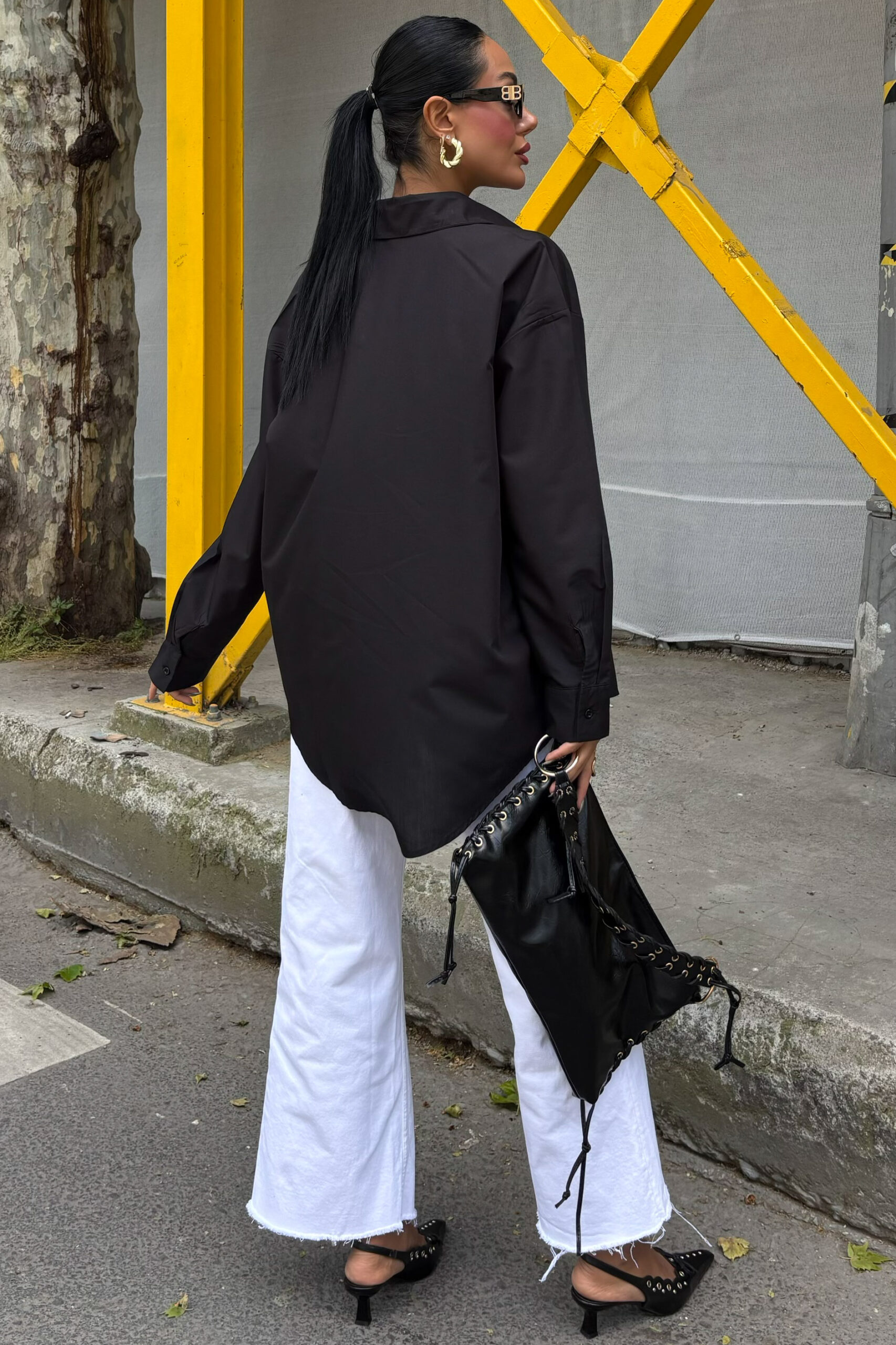 Classic Oversized Poplin Shirt - Brand: Sobe Istanbul - Women & Kids, Baby Clothes Wholesale - TheBS Women