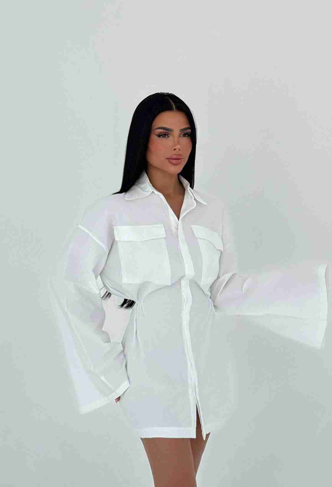 Shirt Collar Dress - Brand: EYYO ATELIER - Women & Kids, Baby Clothes Wholesale - TheBS Women