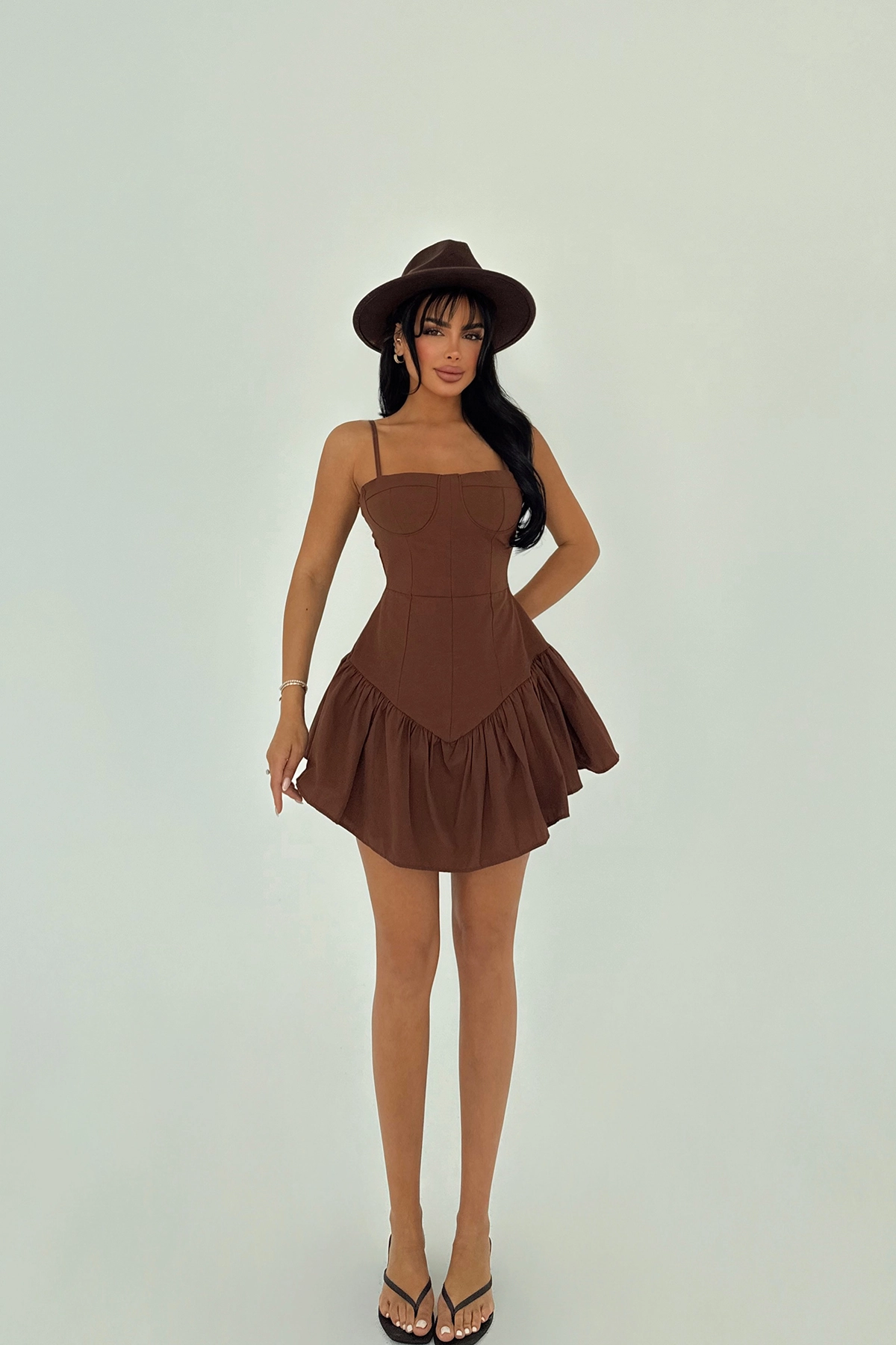 Strap Mini Dress - Brand: EYYO ATELIER - Women & Kids, Baby Clothes Wholesale - TheBS Women