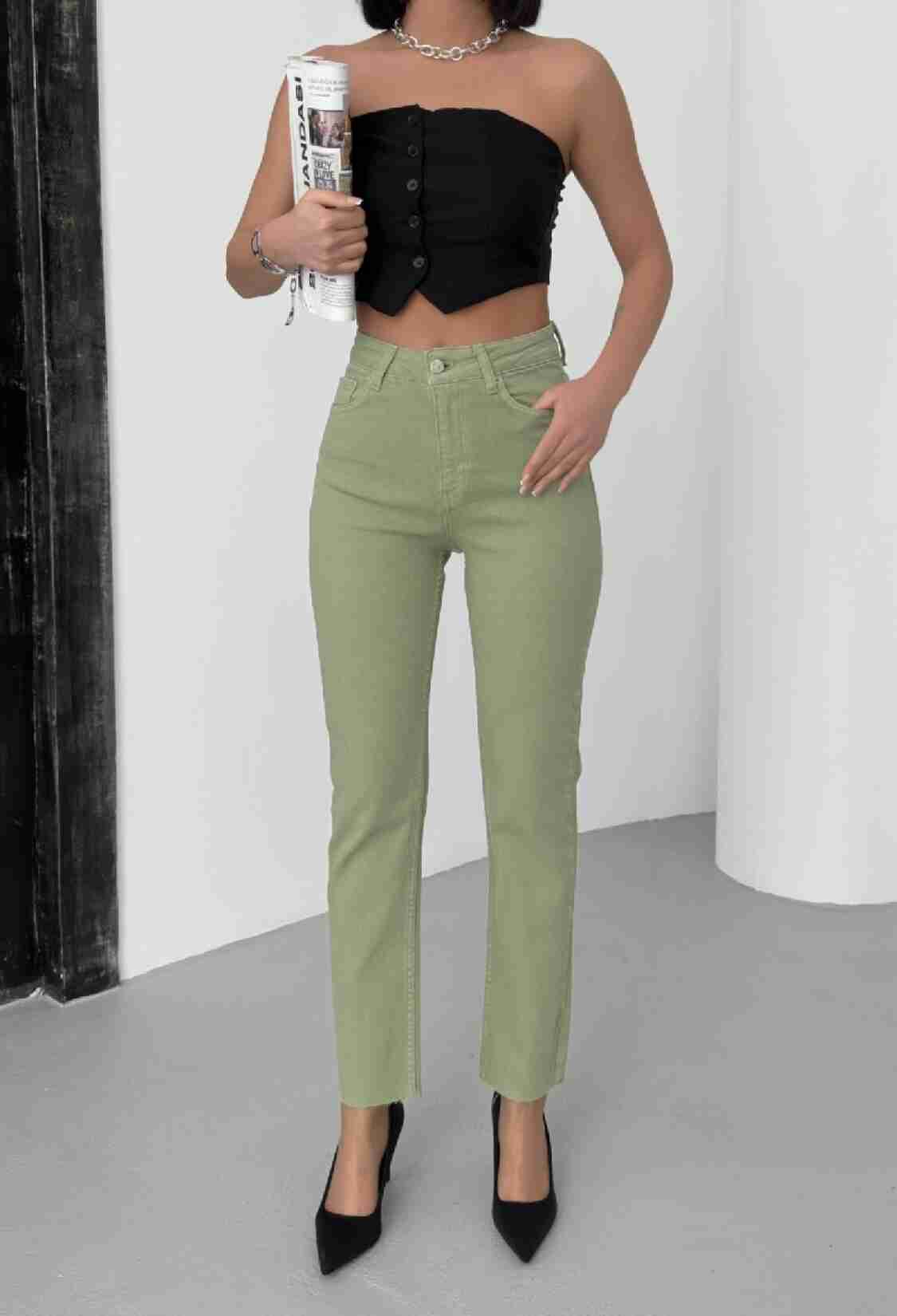 Seamless Leg Mom Fit Jeans - Brand: XLove - Women & Kids, Baby Clothes Wholesale - TheBS Women