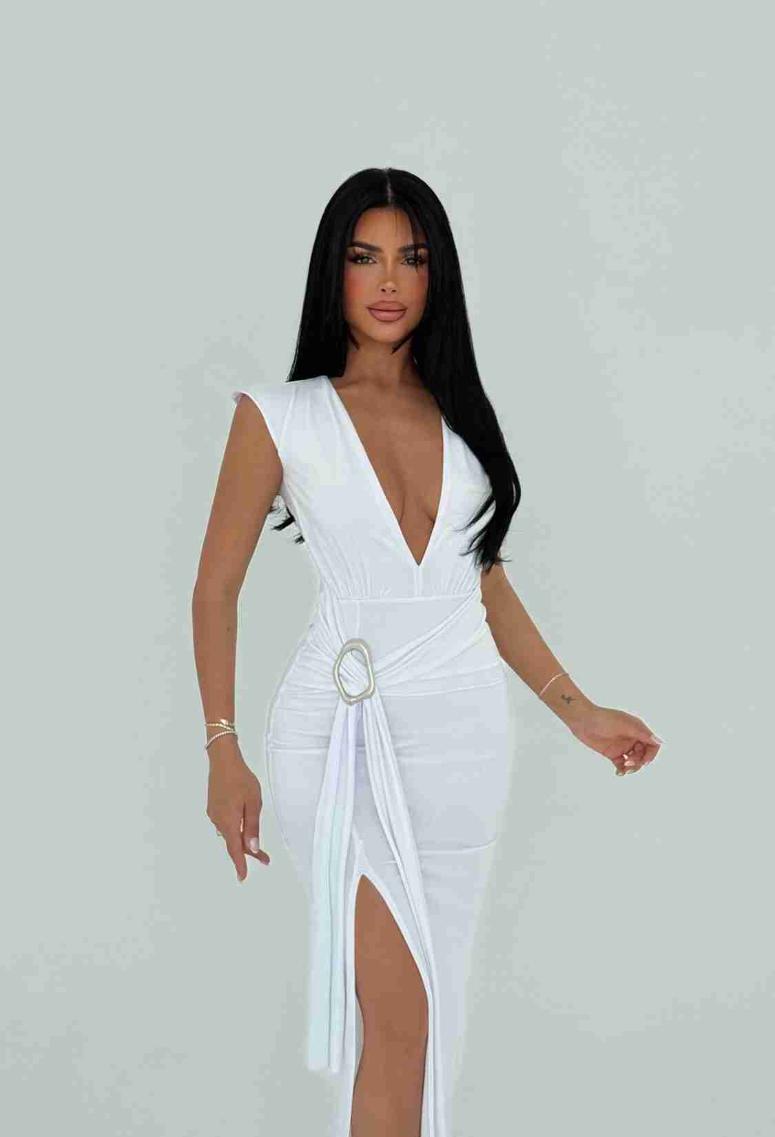 Basic Long Dress - Brand: EYYO ATELIER - Women & Kids, Baby Clothes Wholesale - TheBS Women
