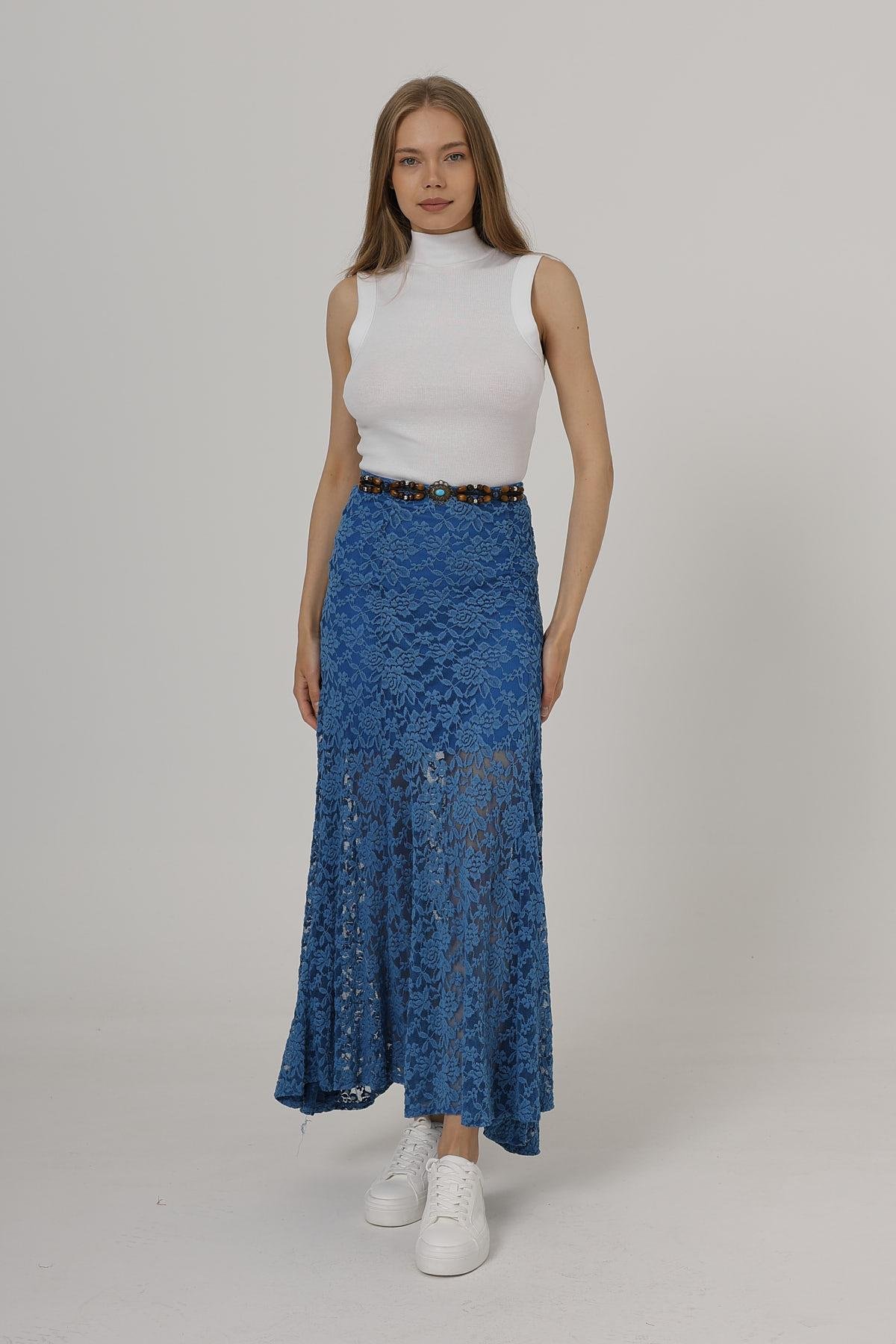 Elastic Waist Lace Skirt - Brand: Reyon - Women & Kids, Baby Clothes Wholesale - TheBS Women