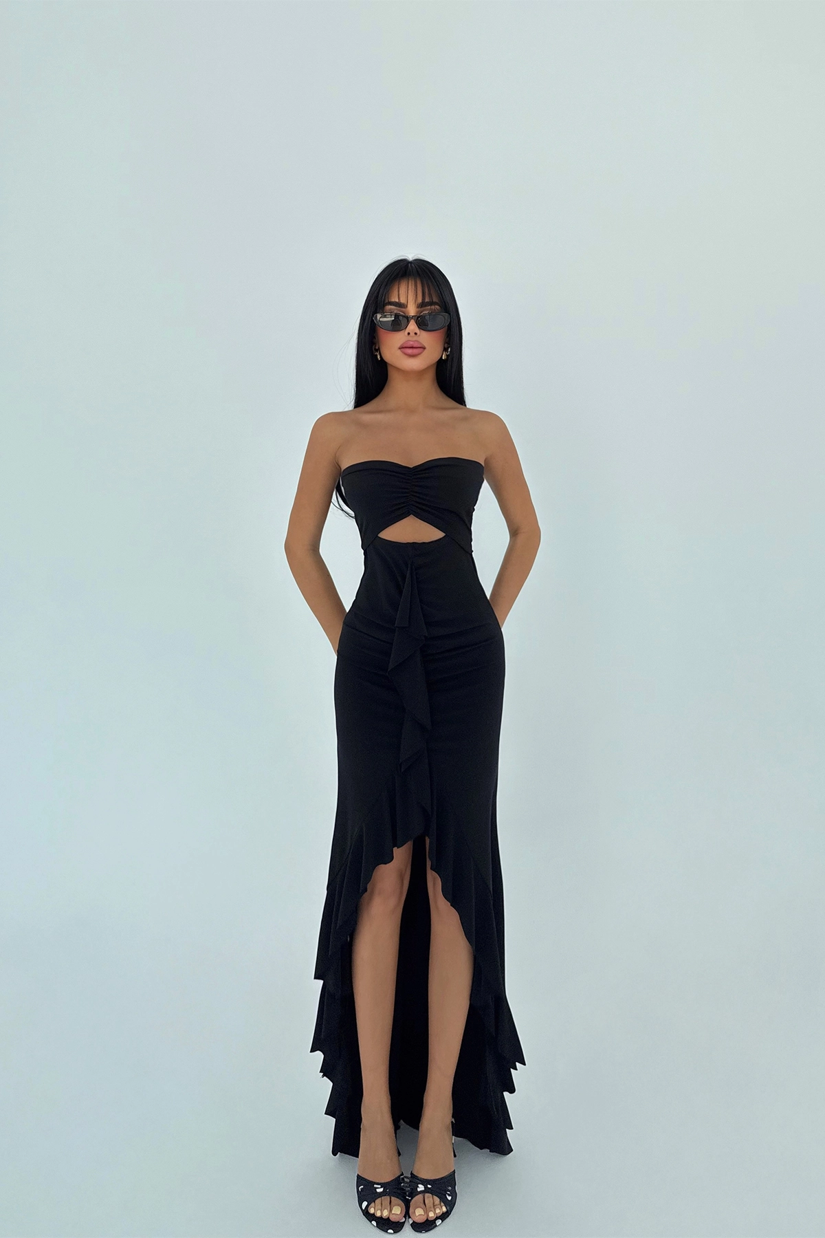 Glamorous Backless Floor Length Dress - Brand: EYYO ATELIER - Women & Kids, Baby Clothes Wholesale - TheBS Women