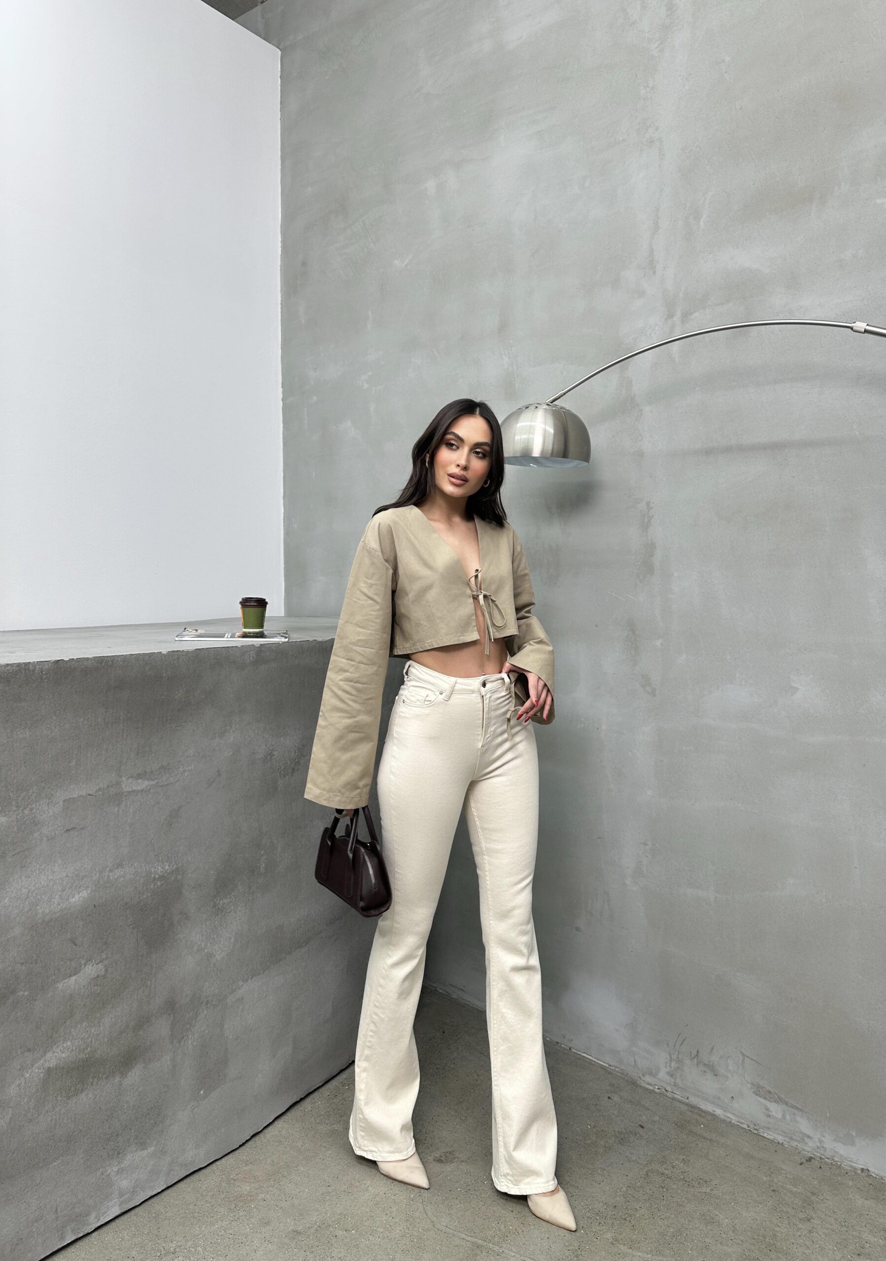 Elegant Casual Jeans With Flare Leg - Brand: LACARINO - Women & Kids, Baby Clothes Wholesale - TheBS Women