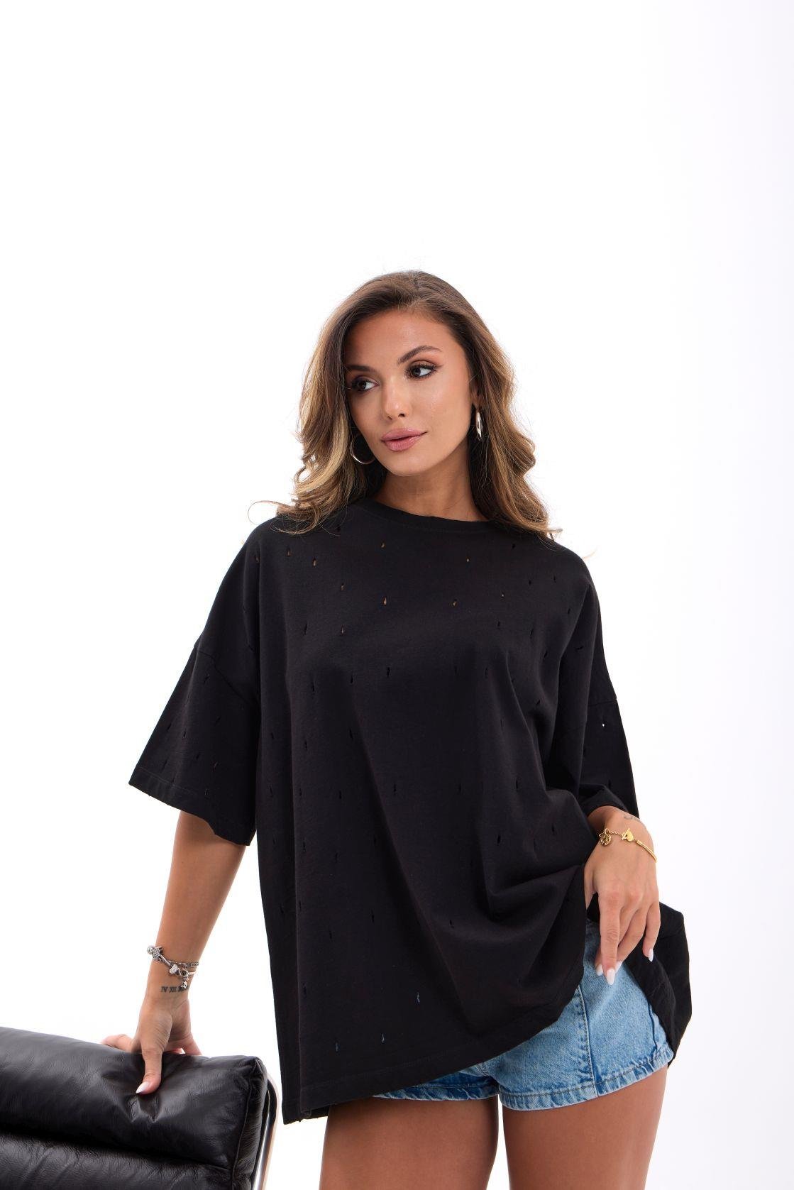 Oversized Fit Casual Tshirt – Brand: Fame – Women & Kids, Baby Clothes Wholesale – TheBS Women