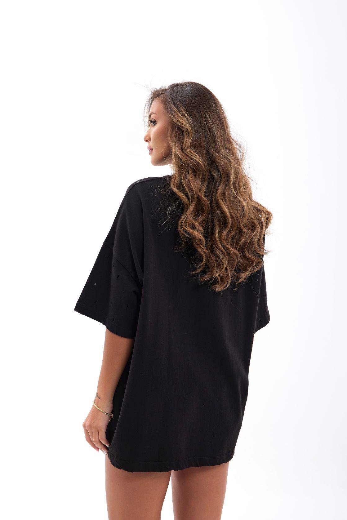 Oversized Fit Casual Tshirt – Brand: Fame – Women & Kids, Baby Clothes Wholesale – TheBS Women