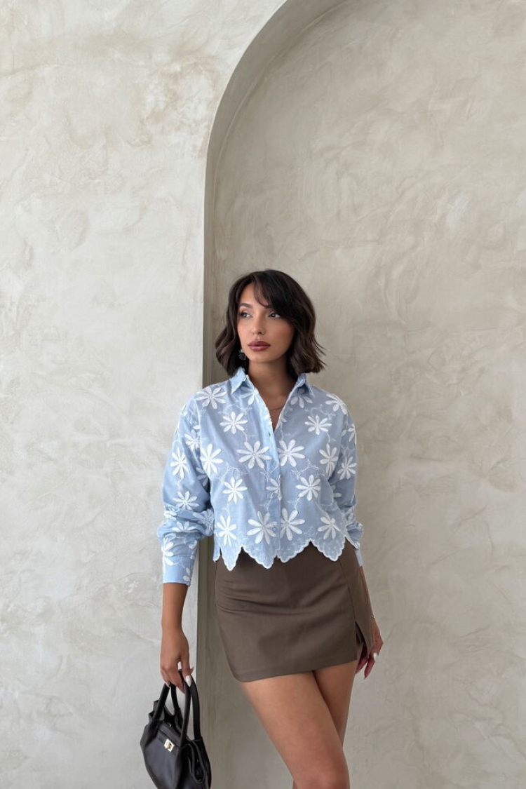 Floral Casual Elegant Shirt - Brand: Topshow - Women & Kids, Baby Clothes Wholesale - TheBS Women