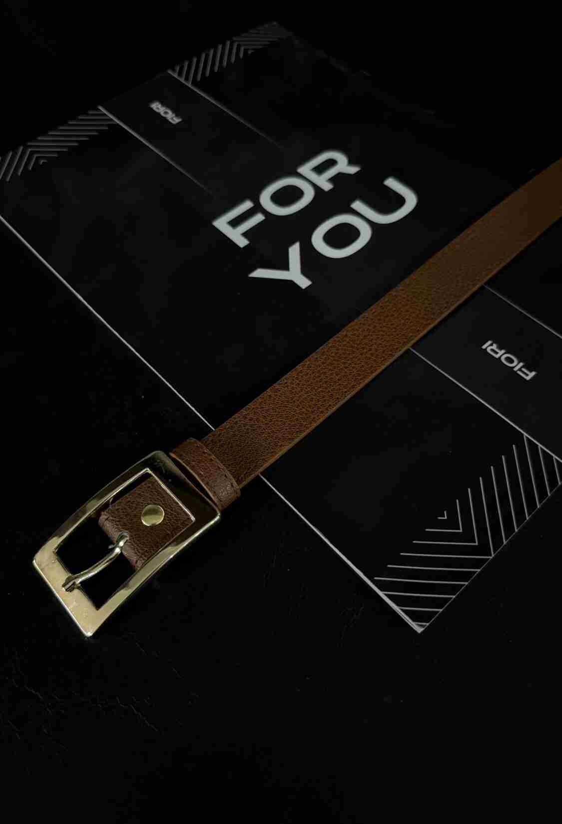Slim Women Belt With Square Buckle Pants Belt Jacket Belt Shirt Belt Dress Belt - Brand: Fiori - Women & Kids, Baby Clothes Wholesale - TheBS Women