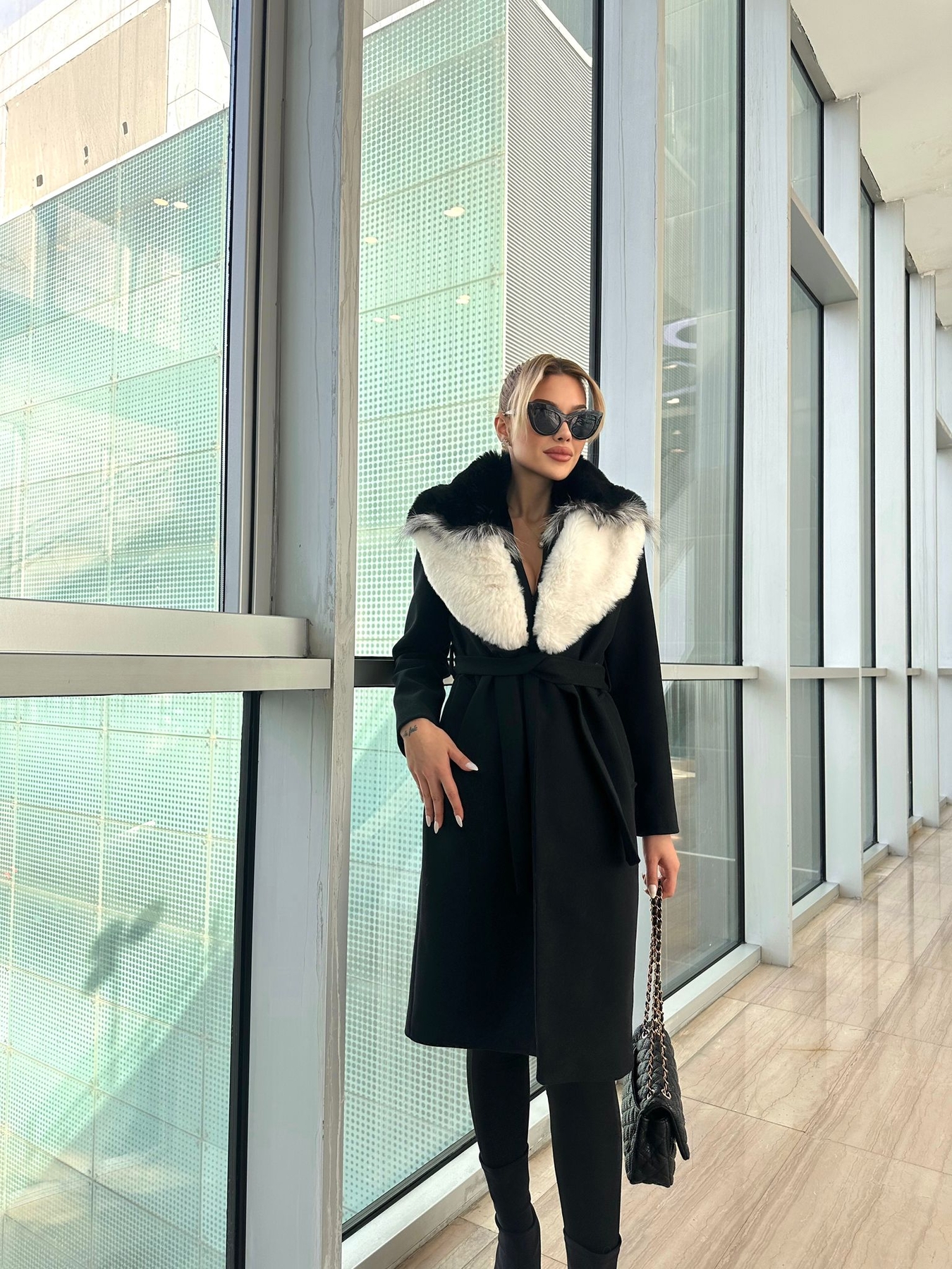 Elegant Slim Fit Long Tie Closure Coat - Brand: My Jest Fashion - Women & Kids, Baby Clothes Wholesale - TheBS Women