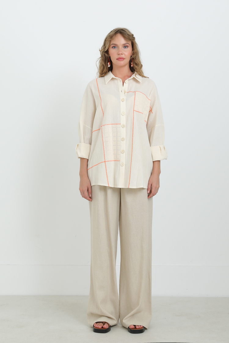 Women's Lace Embroidered Shirt - Brand: SOUL - Women & Kids, Baby Clothes Wholesale - TheBS Women