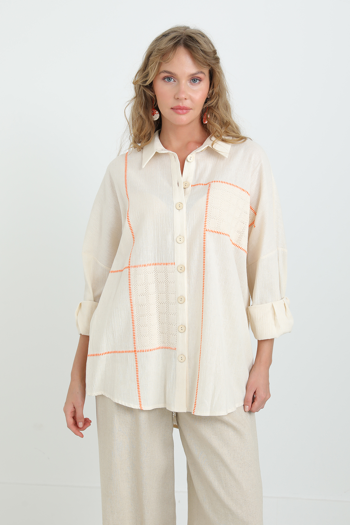 Women's Lace Embroidered Shirt - Brand: SOUL - Women & Kids, Baby Clothes Wholesale - TheBS Women