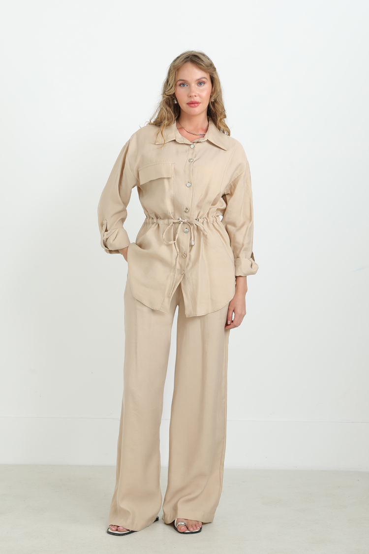 Elegant Casual Set With Palazzo Pants - Brand: SOUL - Women & Kids, Baby Clothes Wholesale - TheBS Women