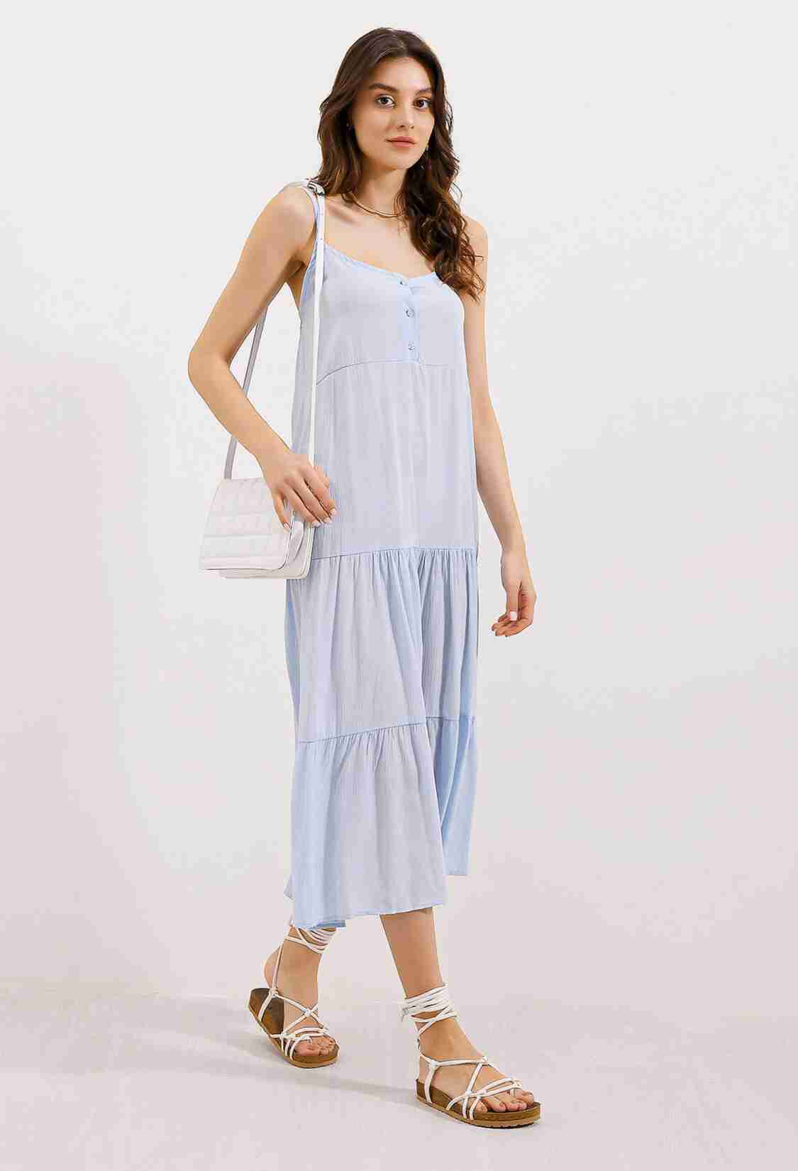 Strappy Midi Dress - Brand: Bigdart - Women & Kids, Baby Clothes Wholesale - TheBS Women