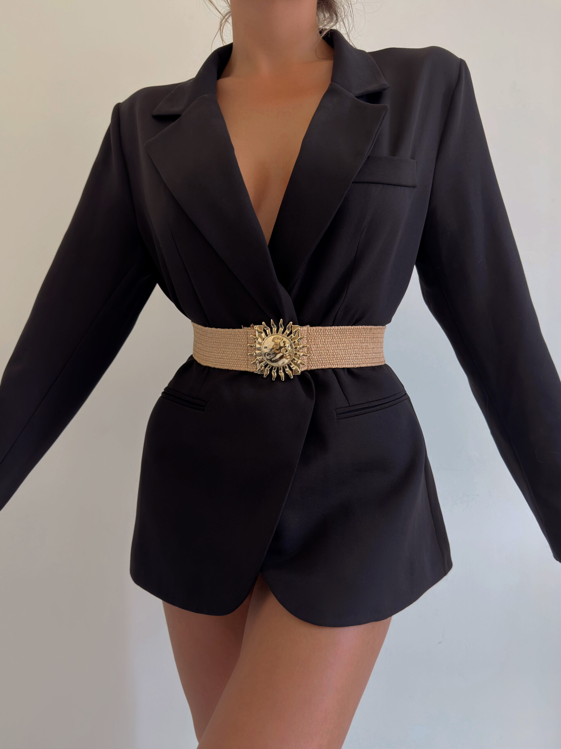 Elastic Straw Sun Buckle Women's Belt - Brand: Fiori - Women & Kids, Baby Clothes Wholesale - TheBS Women