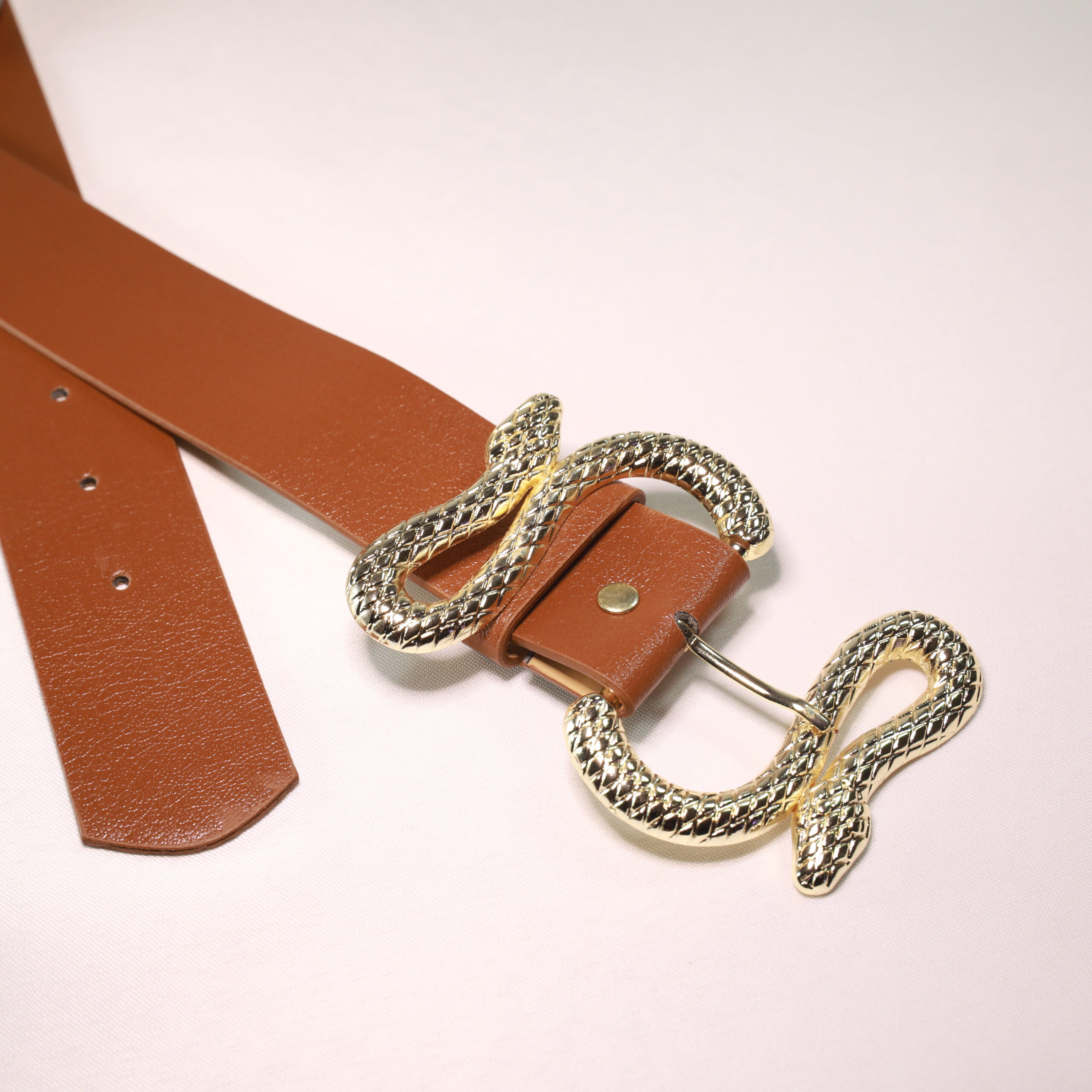 Women's Belt With Snake Buckle - Brand: Fiori - Women & Kids, Baby Clothes Wholesale - TheBS Women